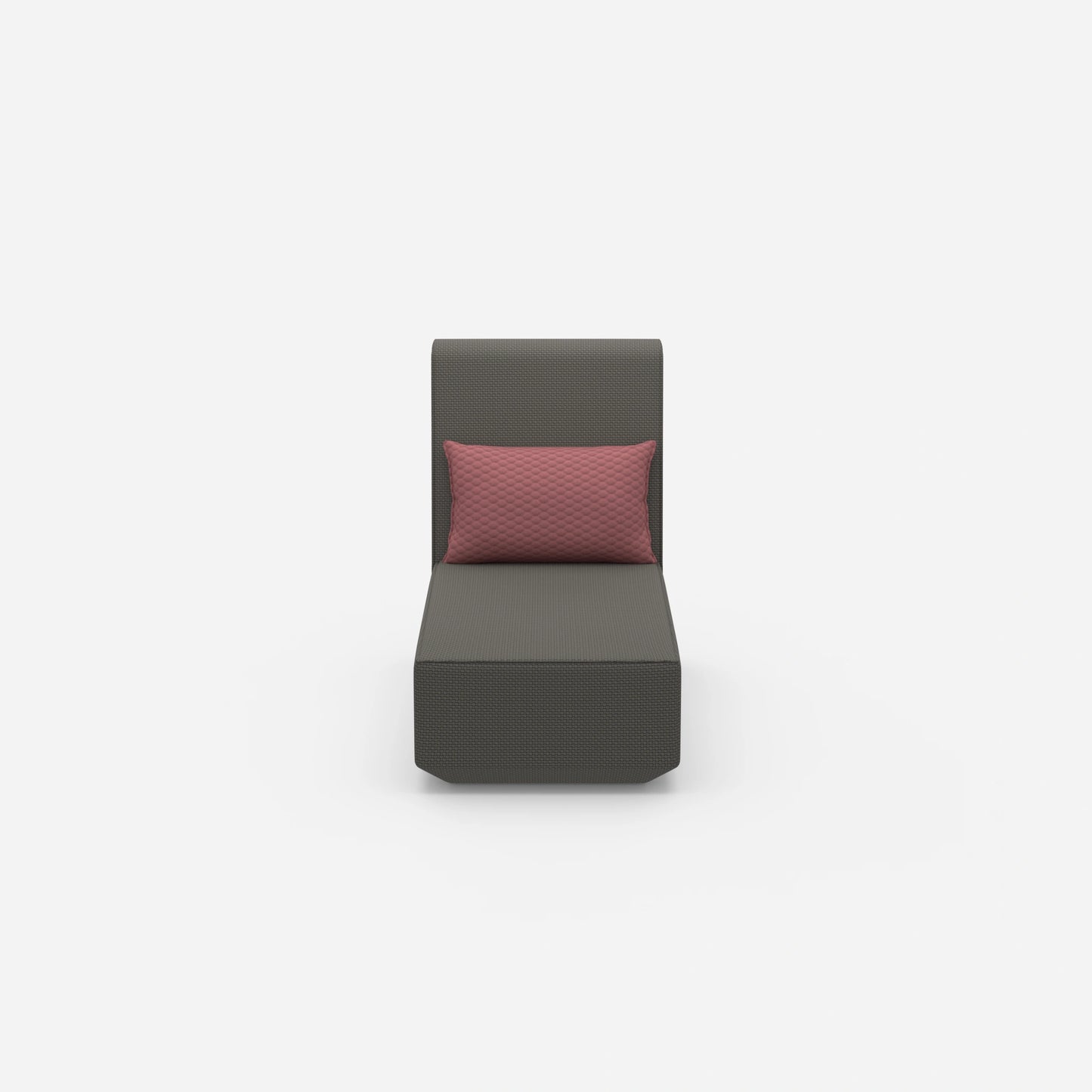 Recamiere für kleine Räume modular von vorne