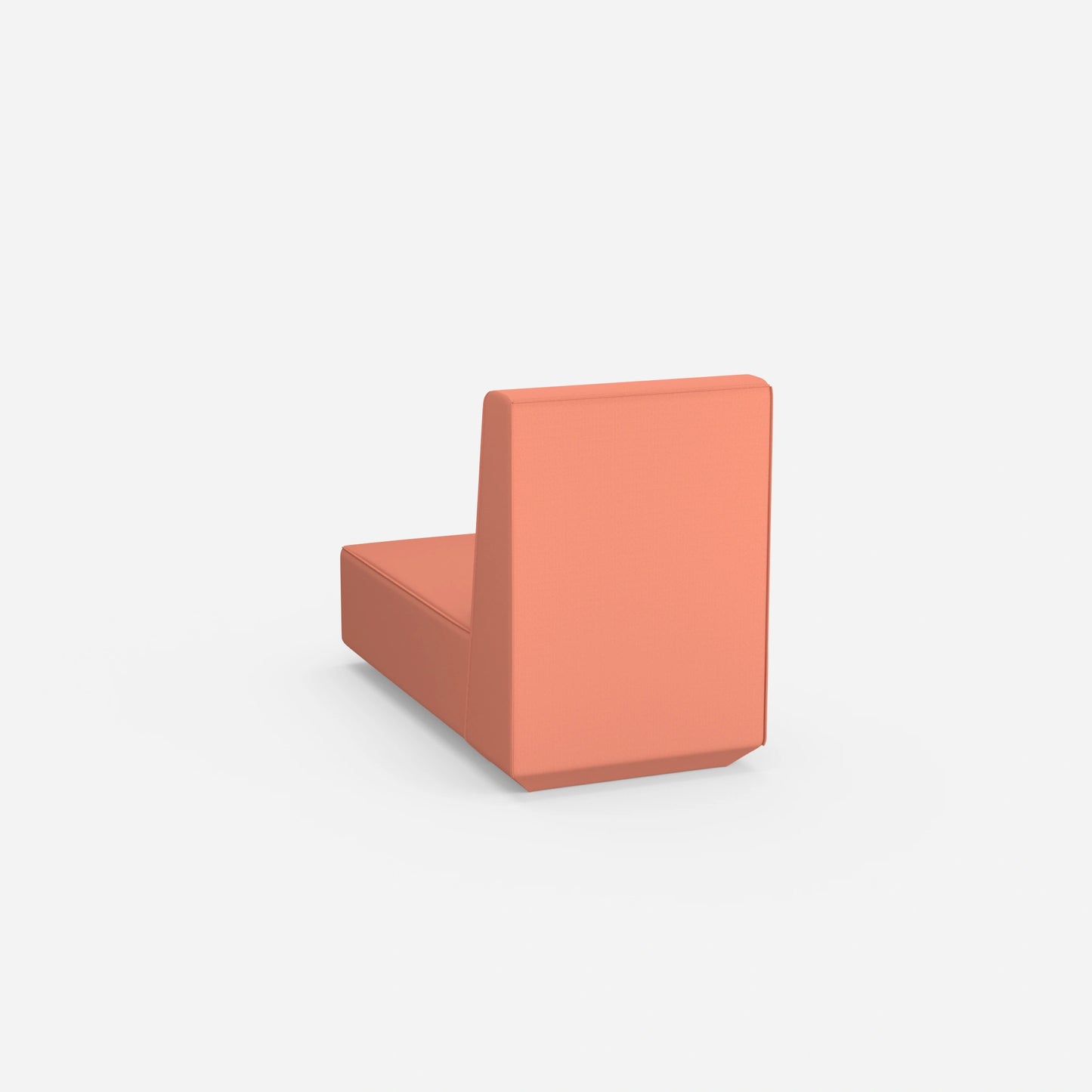 Recamiere für kleine Räume modular von hinten