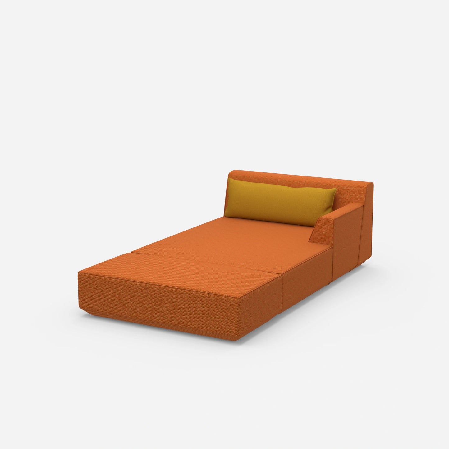 Recamiere zum Schlafen von der Seite