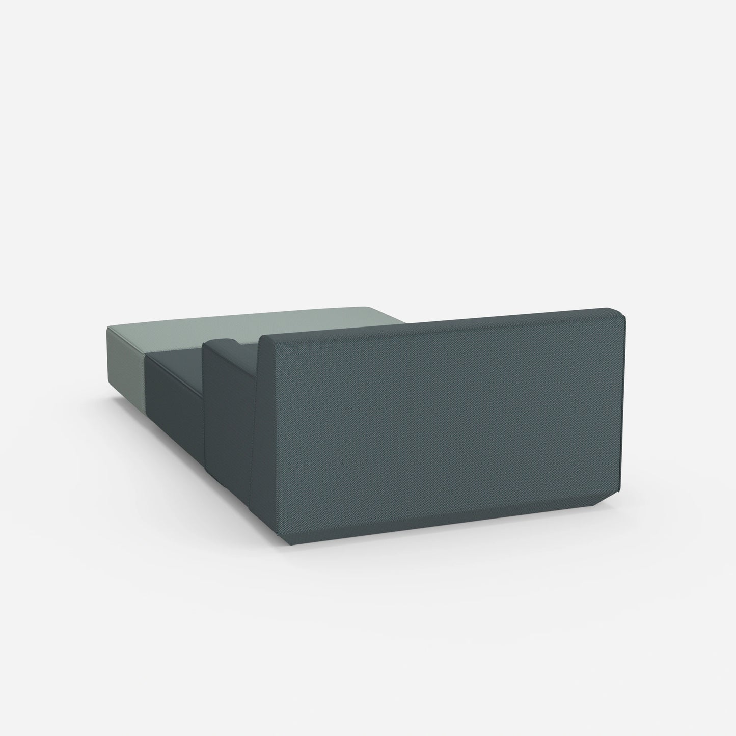 Recamiere zum Schlafen von hinten