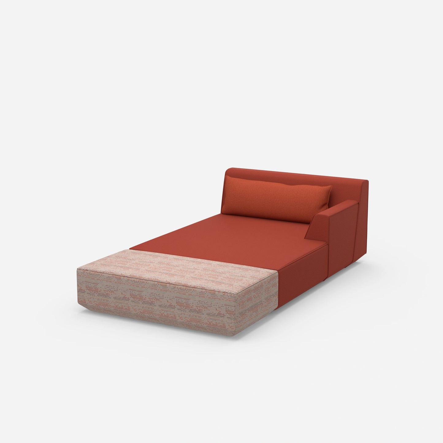 Recamiere zum Schlafen von der Seite