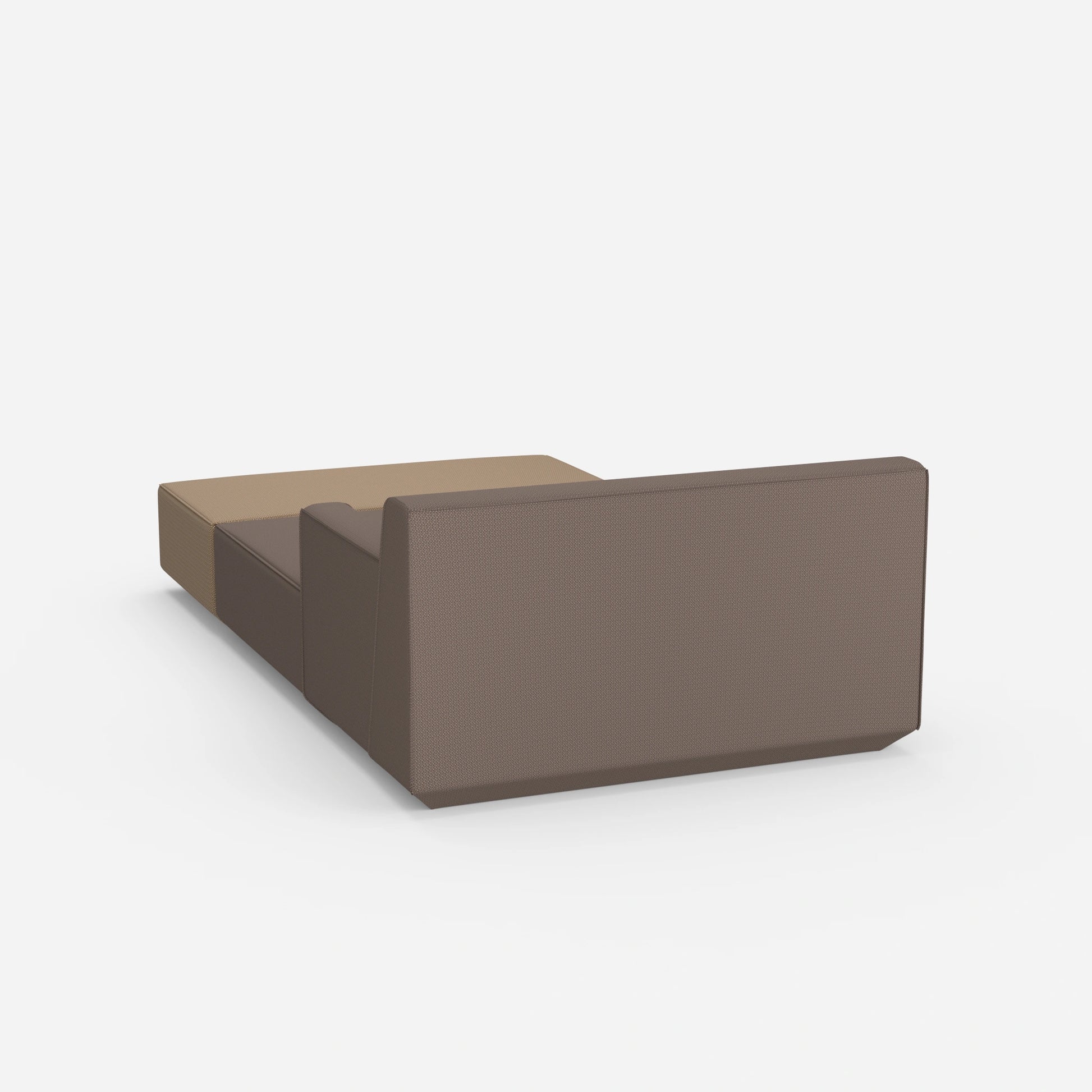 Recamiere zum Schlafen von hinten