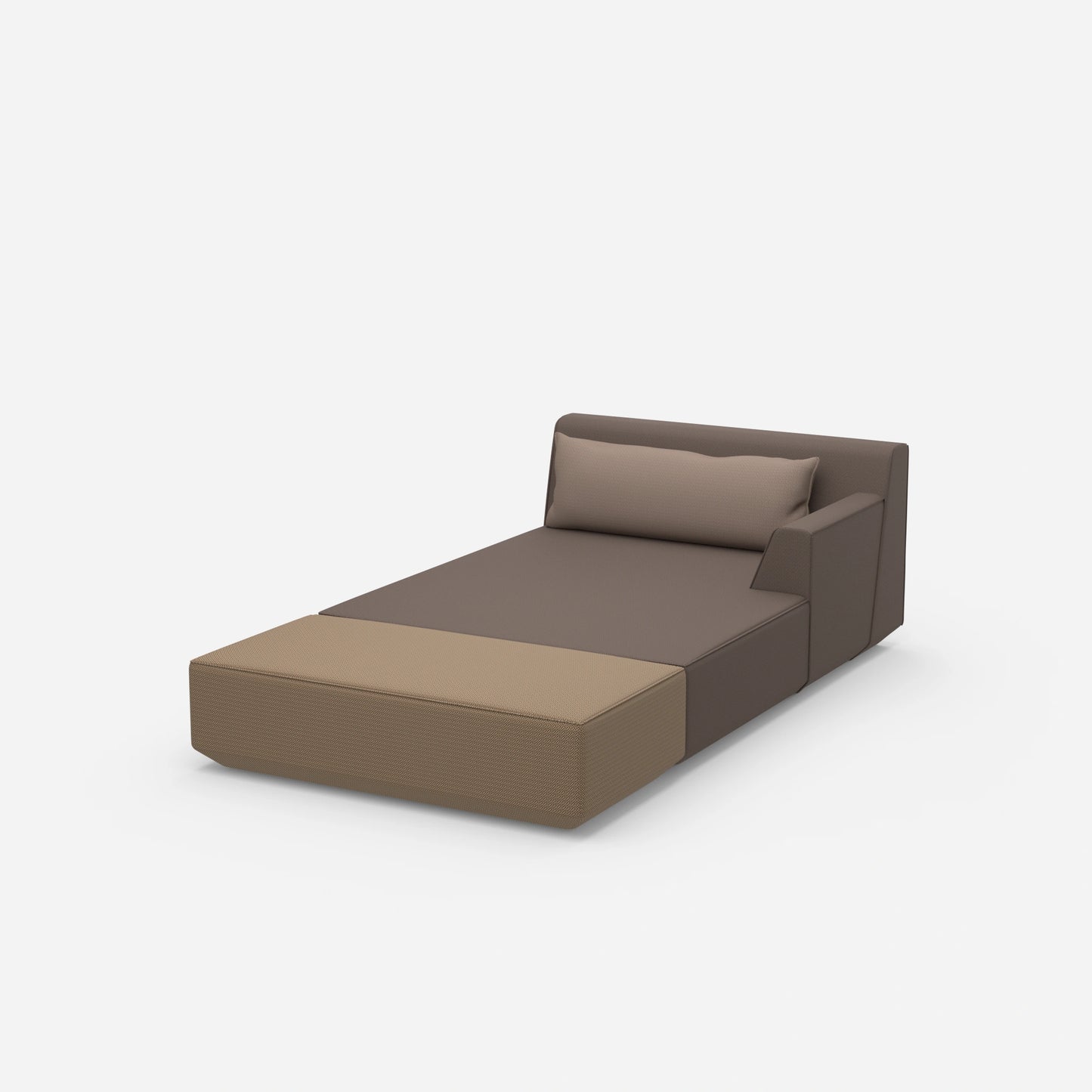 Recamiere zum Schlafen von der Seite