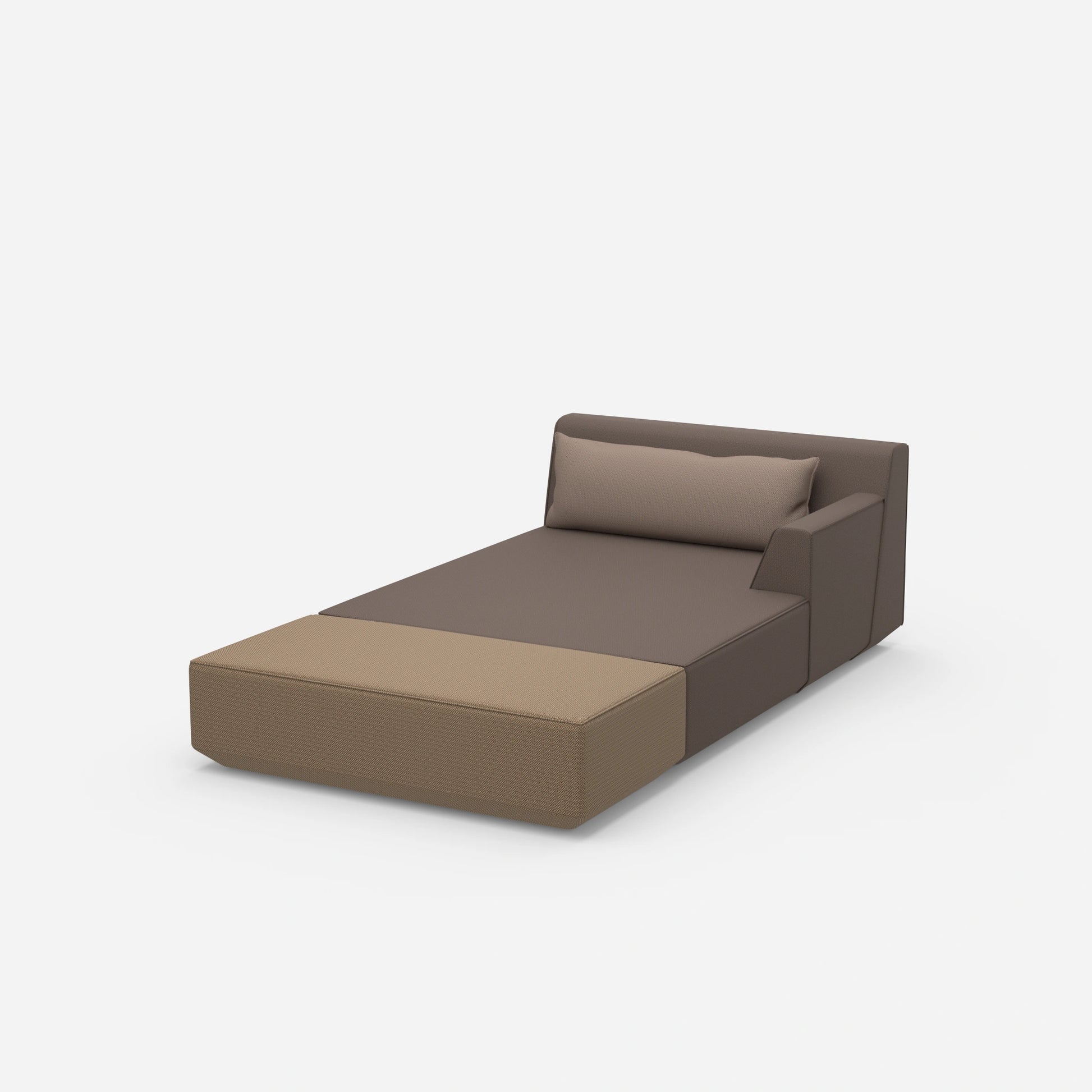 Recamiere zum Schlafen von der Seite