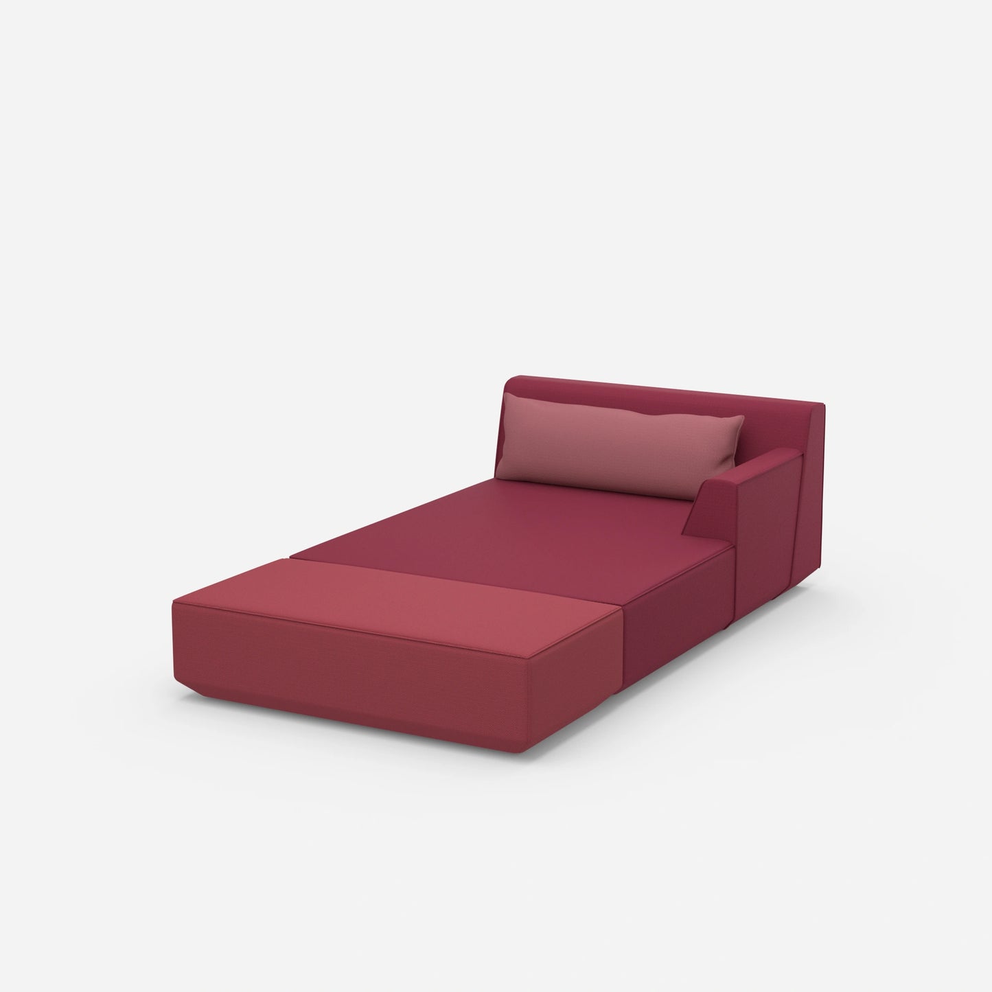 Recamiere zum Schlafen von der Seite