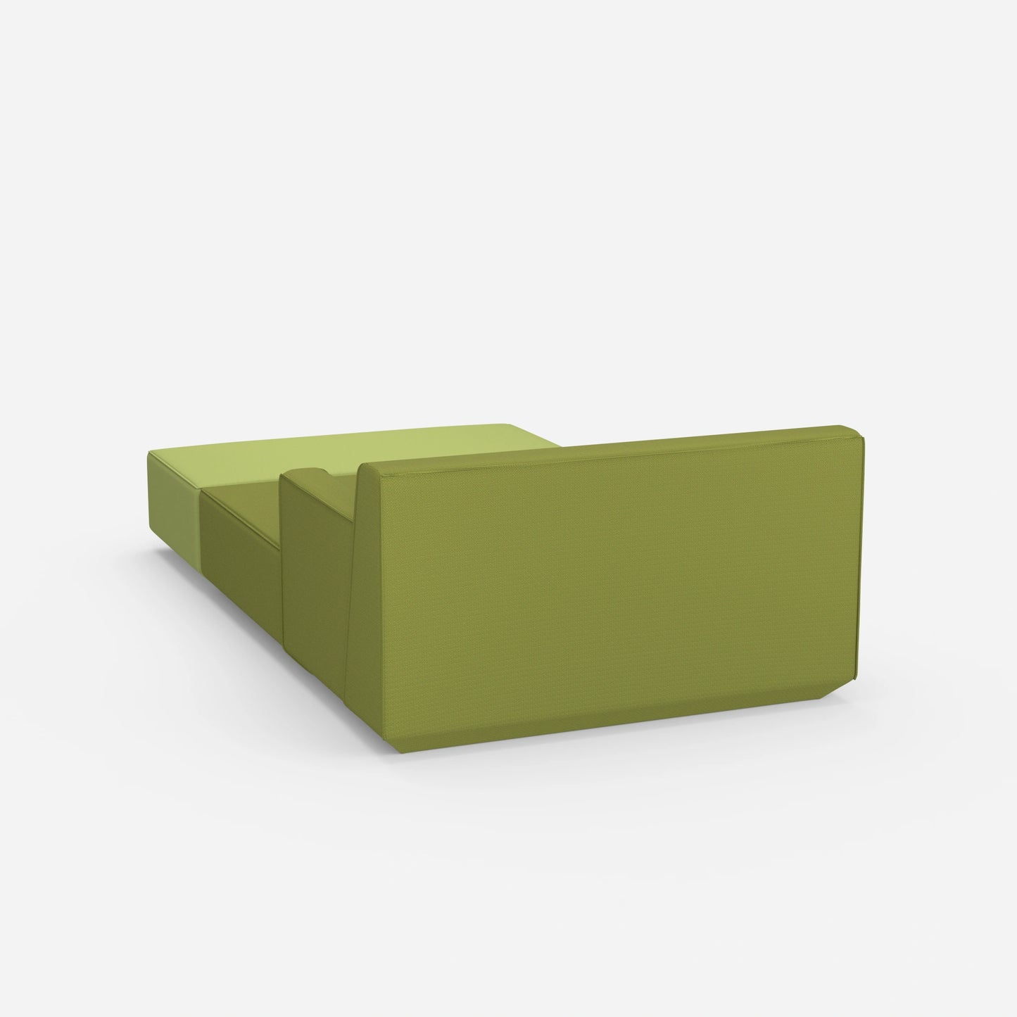 Recamiere zum Schlafen von hinten