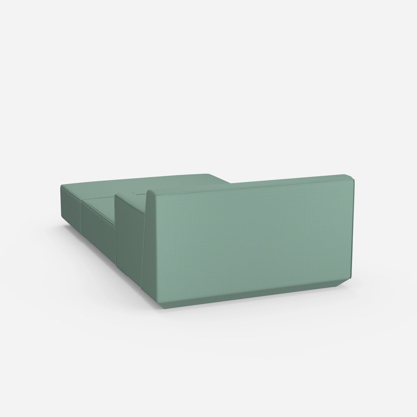 Recamiere zum Schlafen von hinten