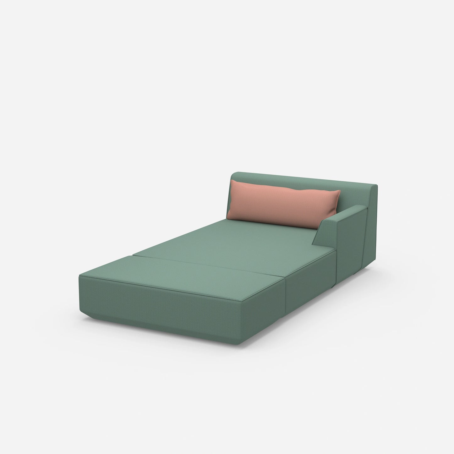 Recamiere zum Schlafen von der Seite