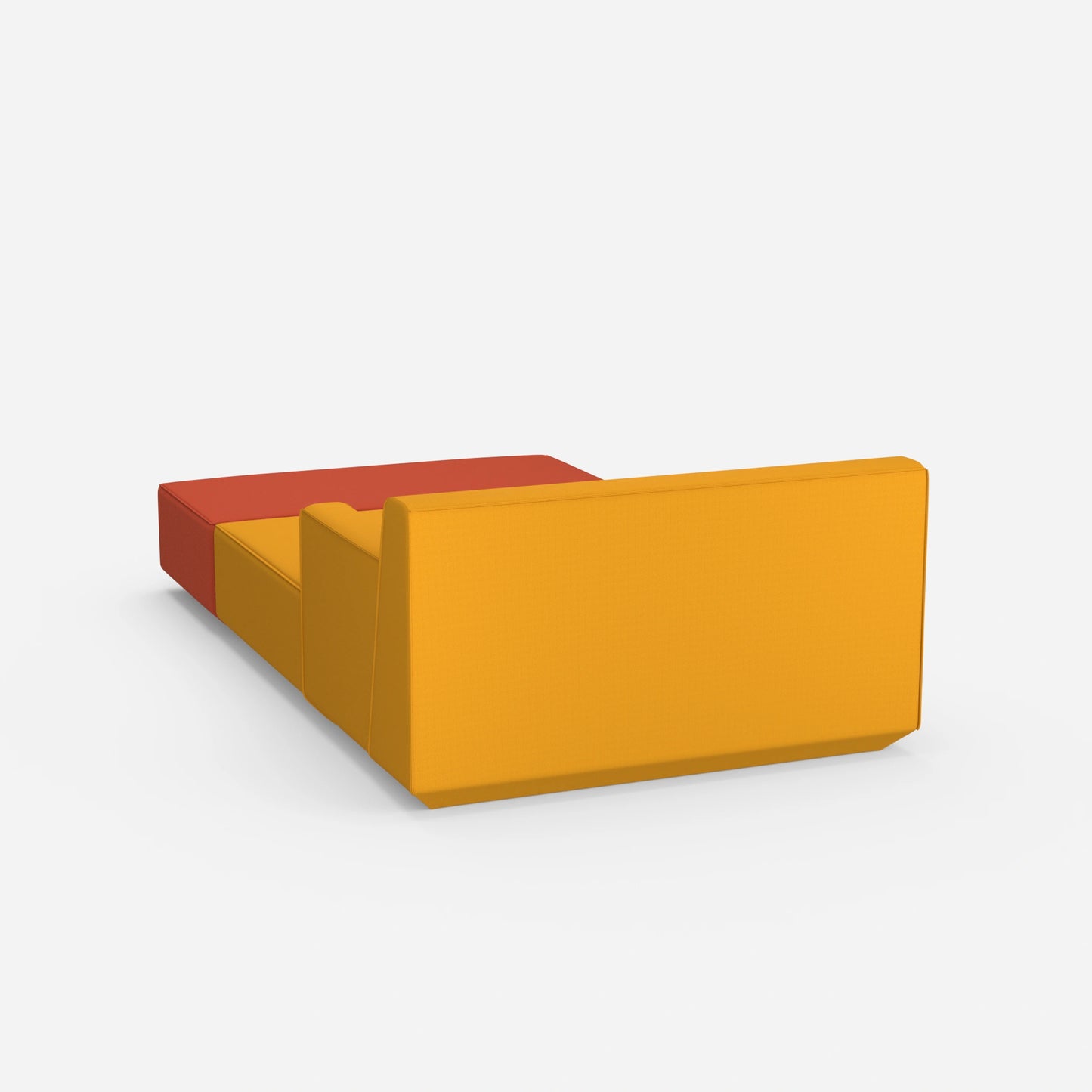 Recamiere zum Schlafen von hinten