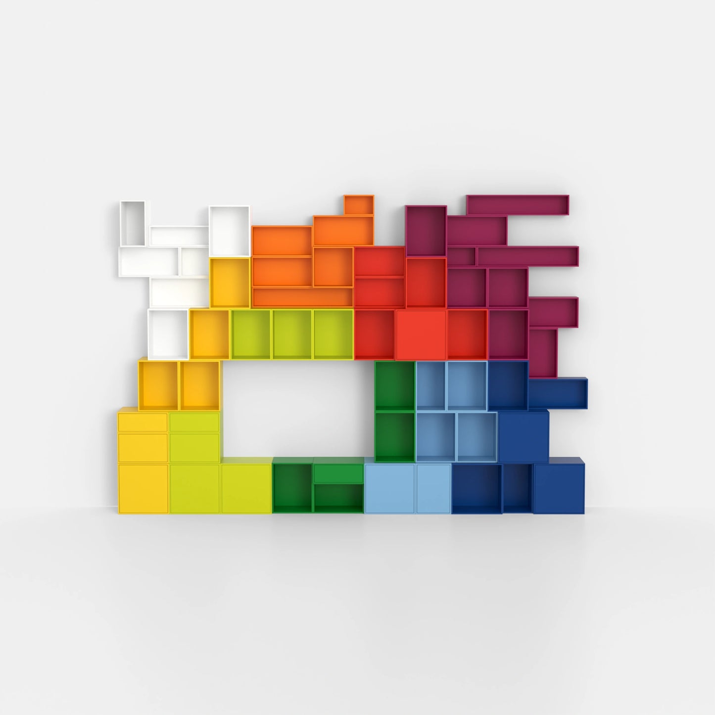 Regalwand RK231 von vorne