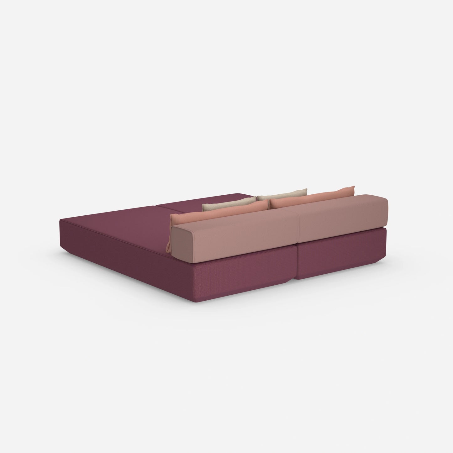 Schlafcouch 2 Personen von hinten