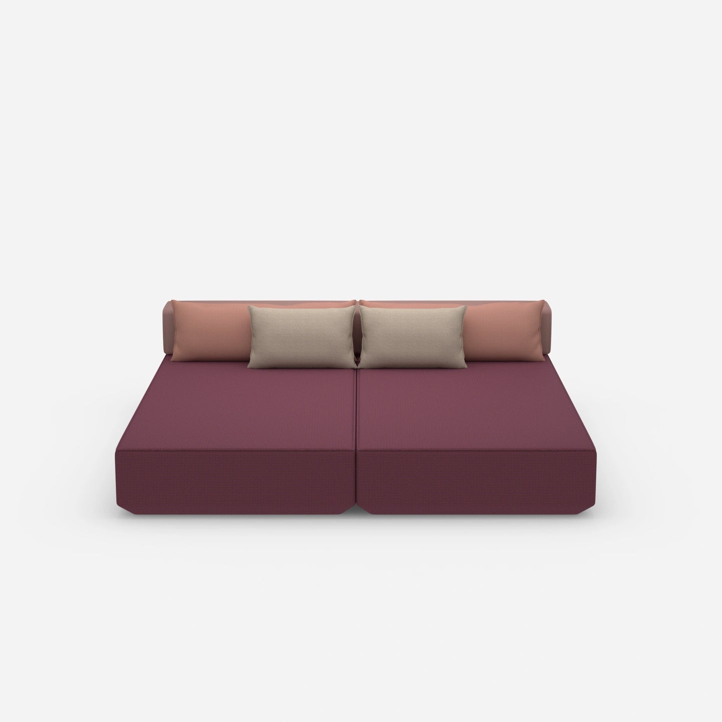 Schlafcouch 2 Personen von vorne