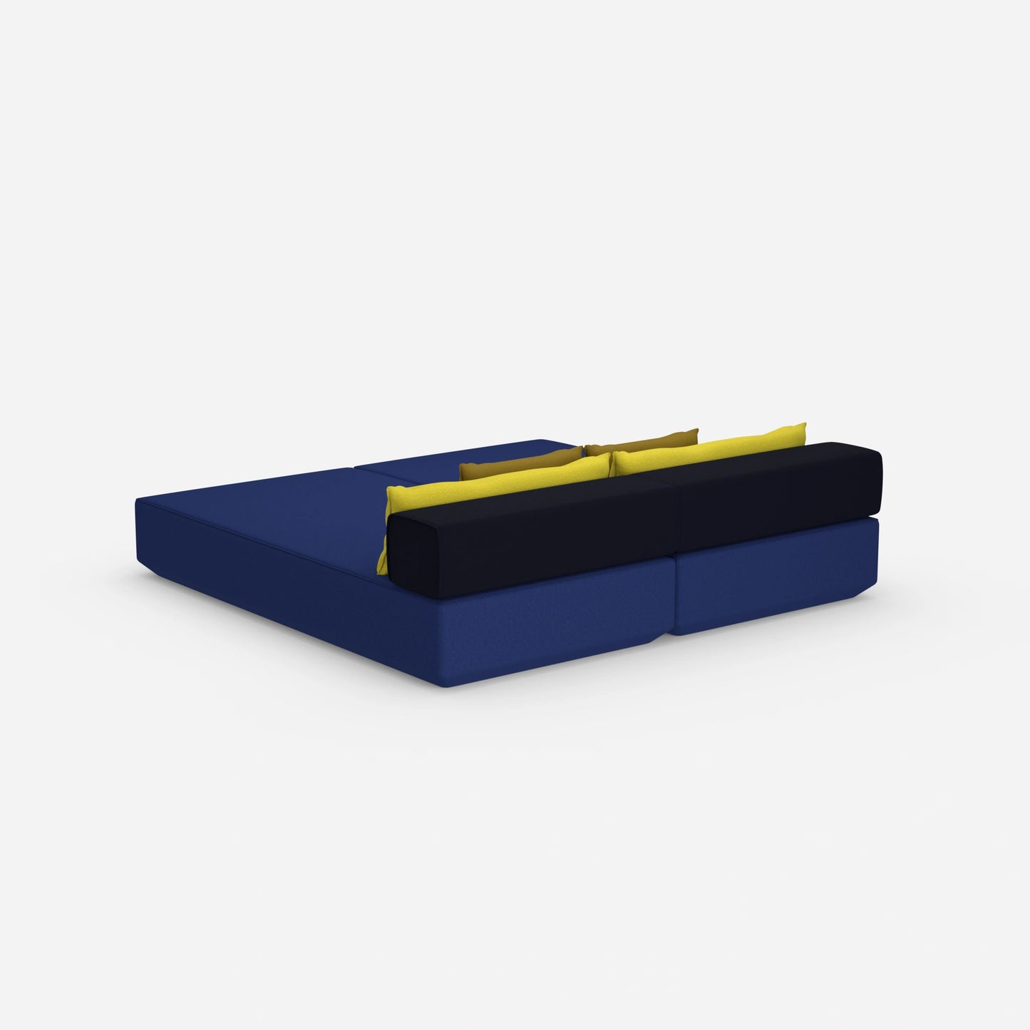 Schlafcouch 2 Personen von hinten