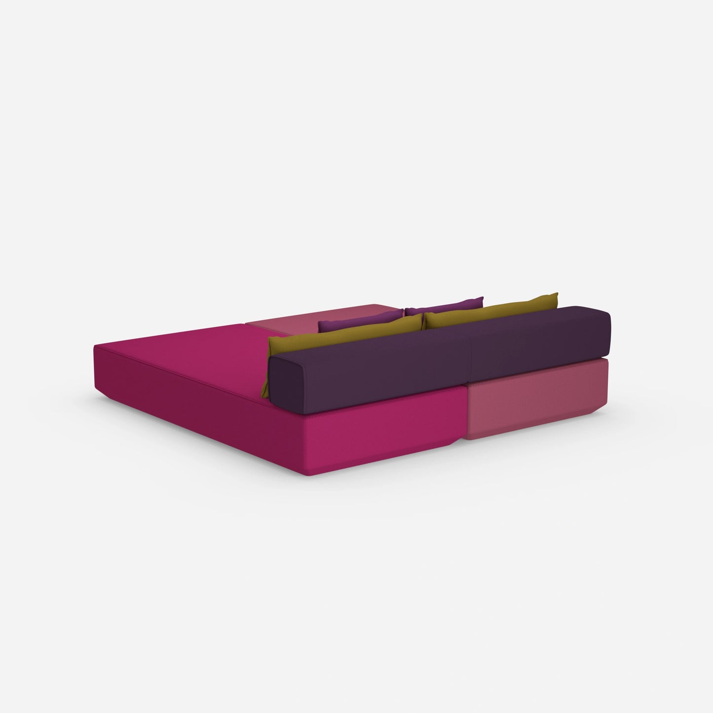 Schlafcouch 2 Personen von hinten