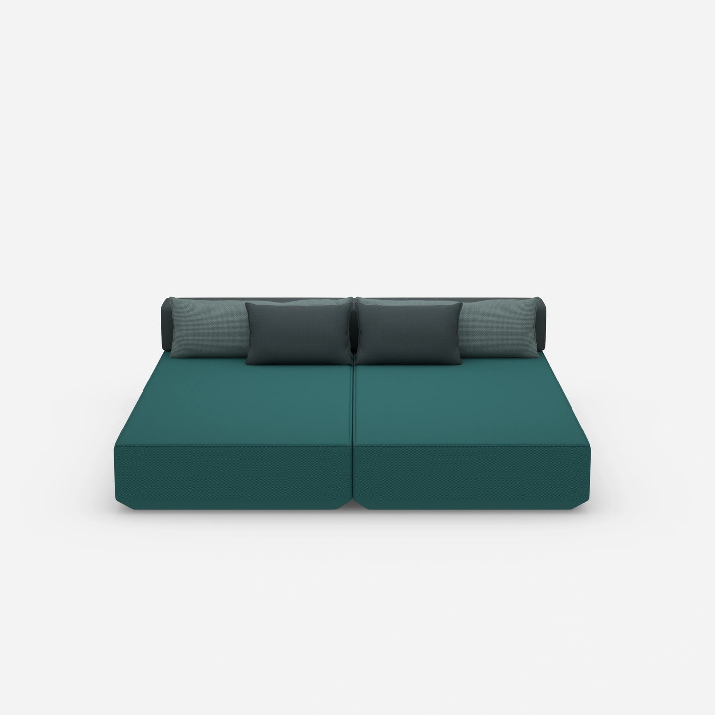 Schlafcouch 2 Personen von vorne