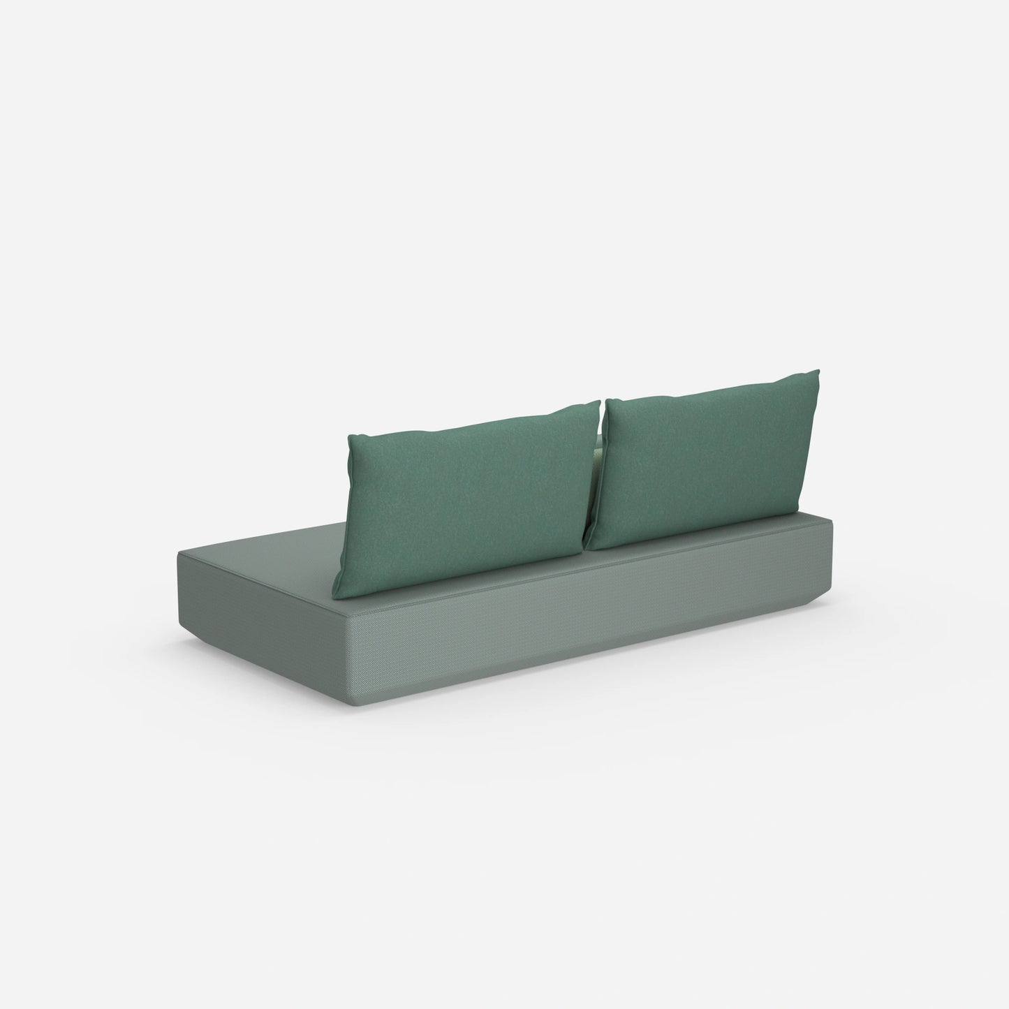 Schlafsofa 100 cm breit von hinten