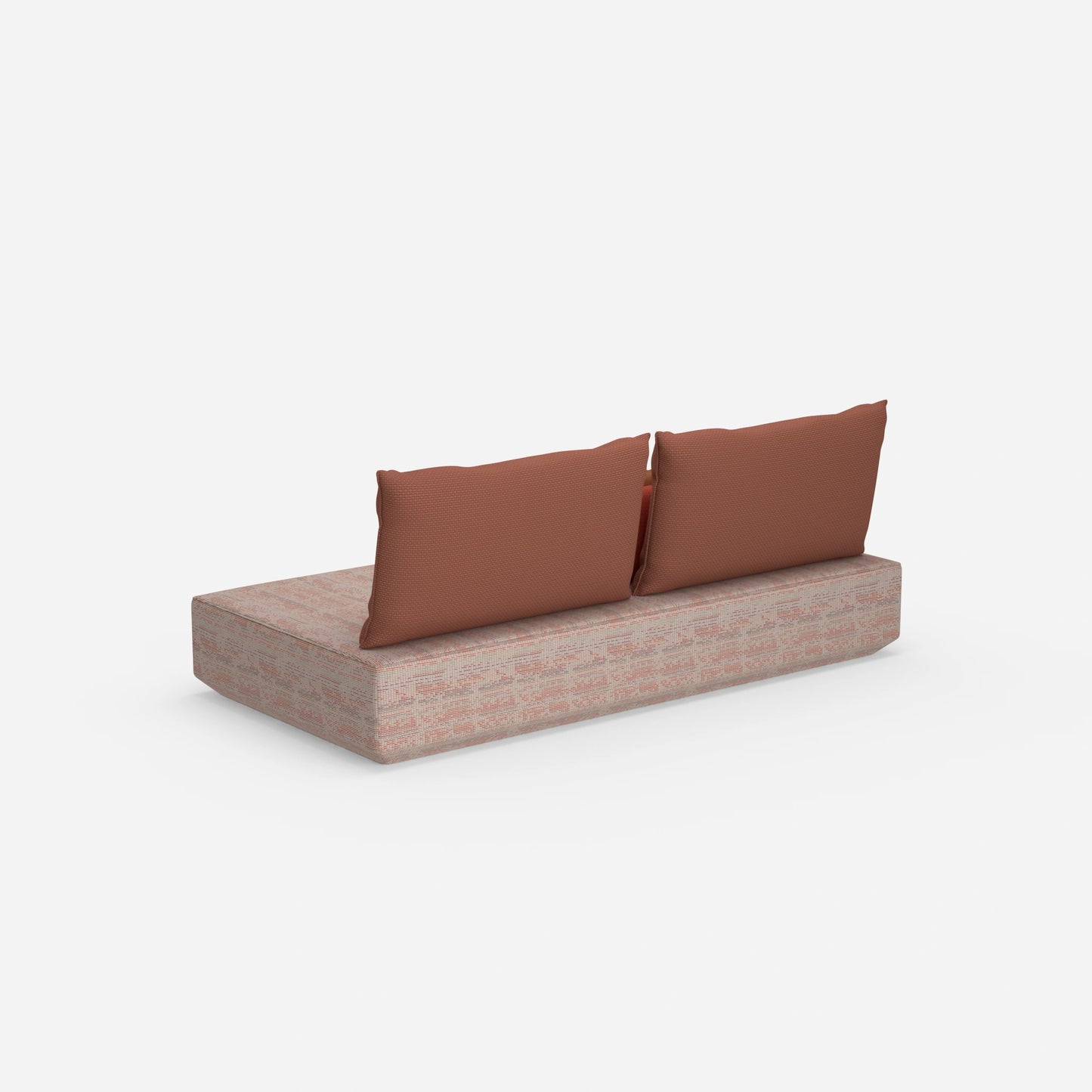 Schlafsofa 100 cm breit von hinten