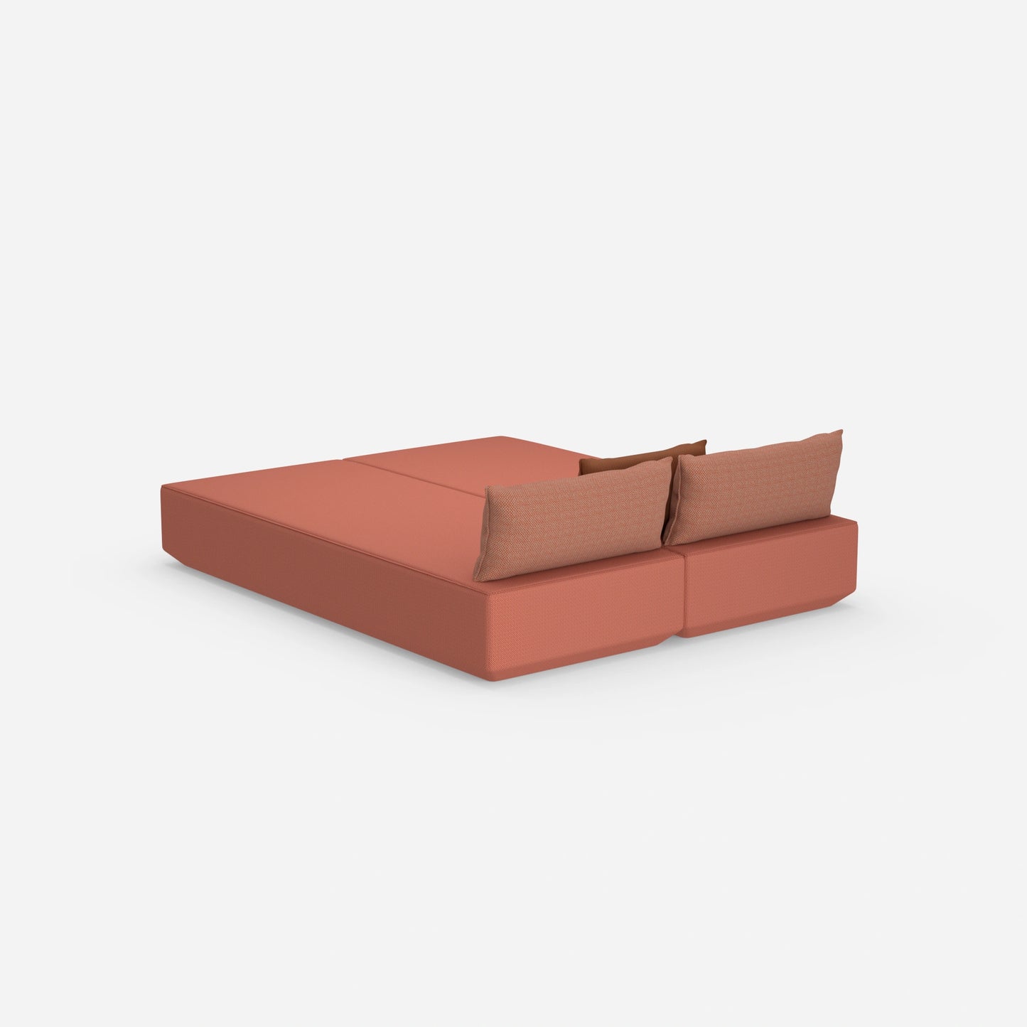 Schlafsofa 2 Personen von hinten