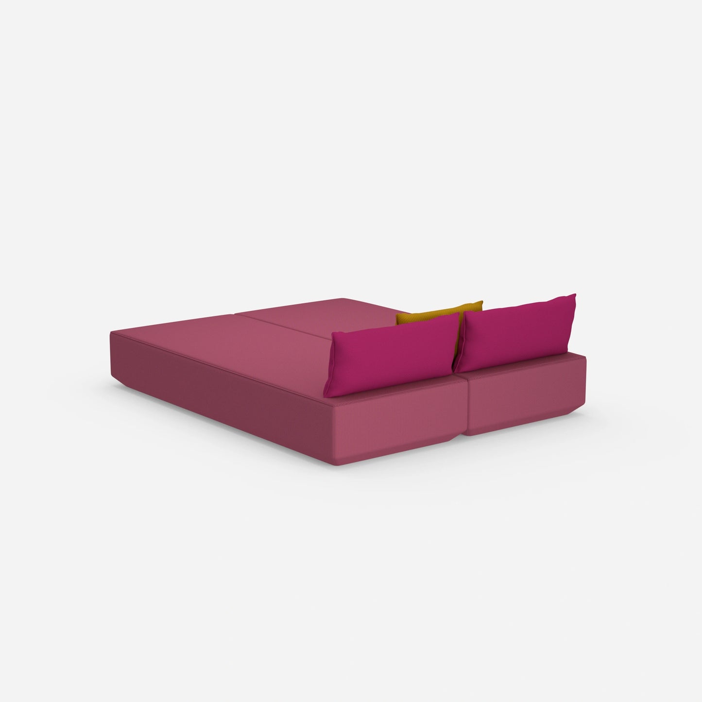 Schlafsofa 2 Personen von hinten