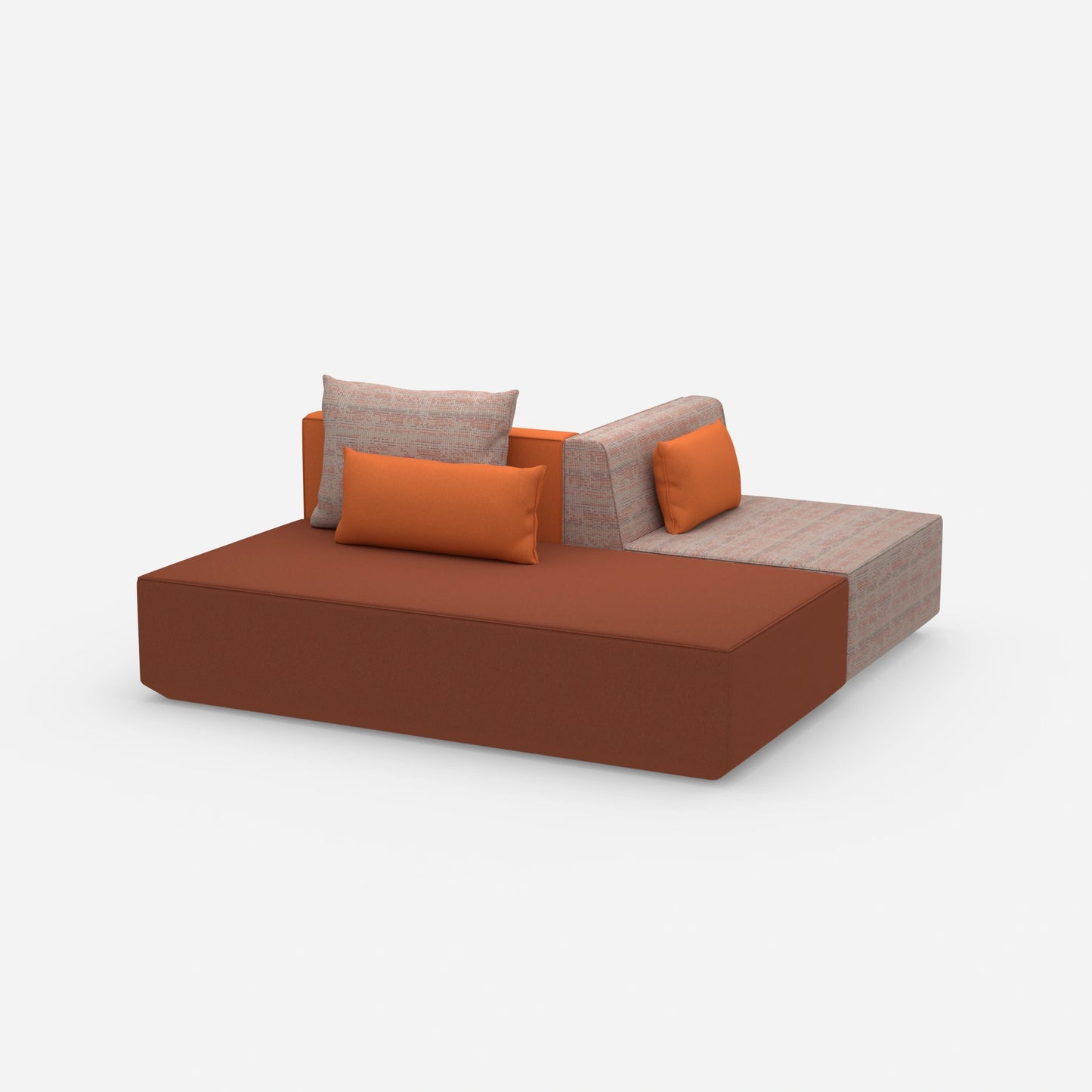 Schlafsofa Büro von der Seite