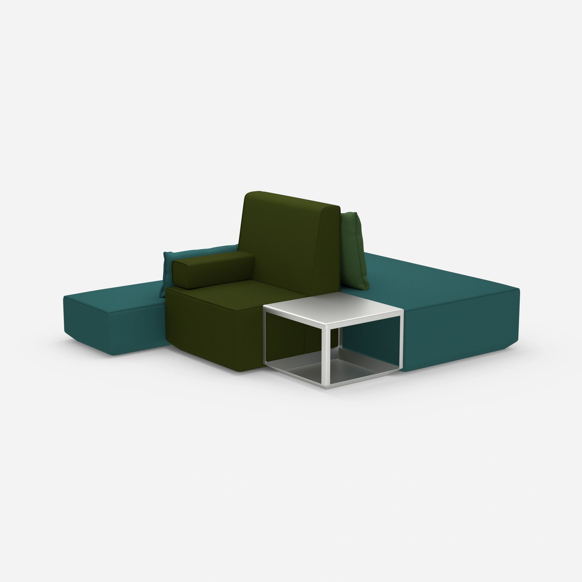 Schlafsofa Designer von hinten