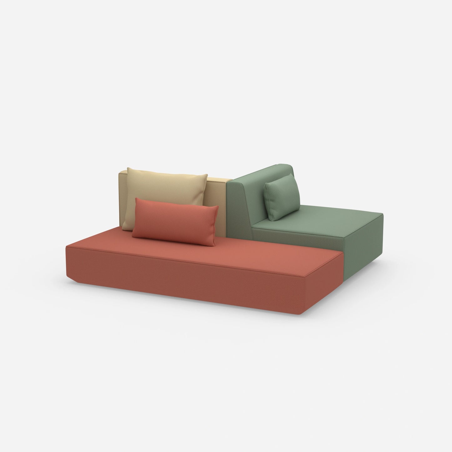 Schlafsofa einfach von der Seite