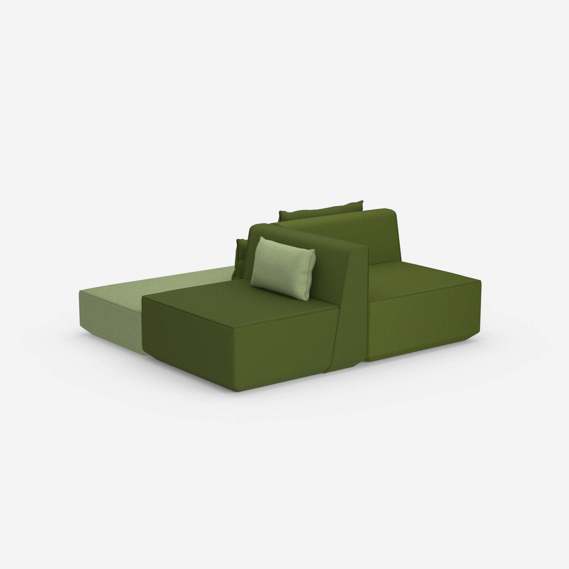 Schlafsofa einfach von hinten
