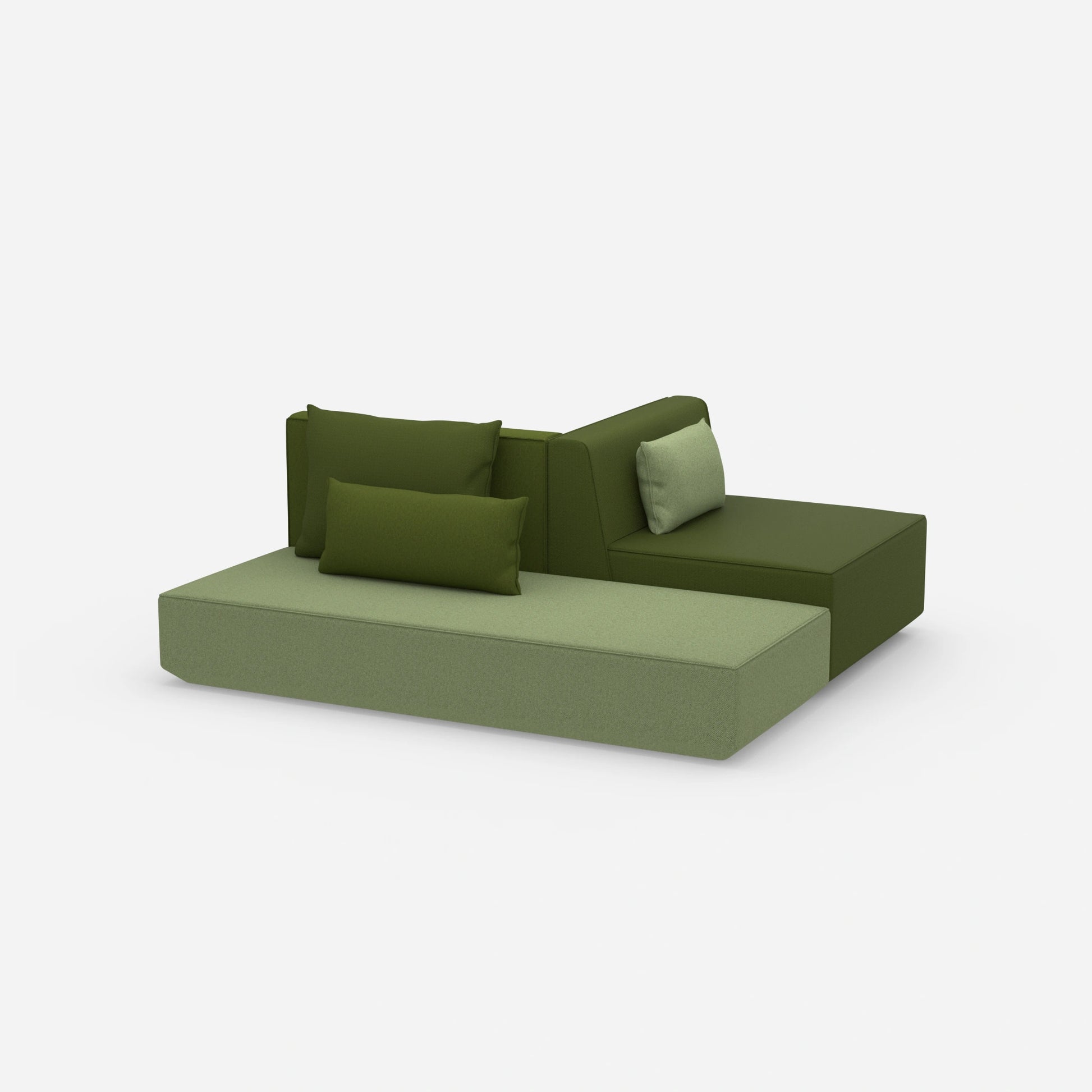 Schlafsofa einfach von der Seite