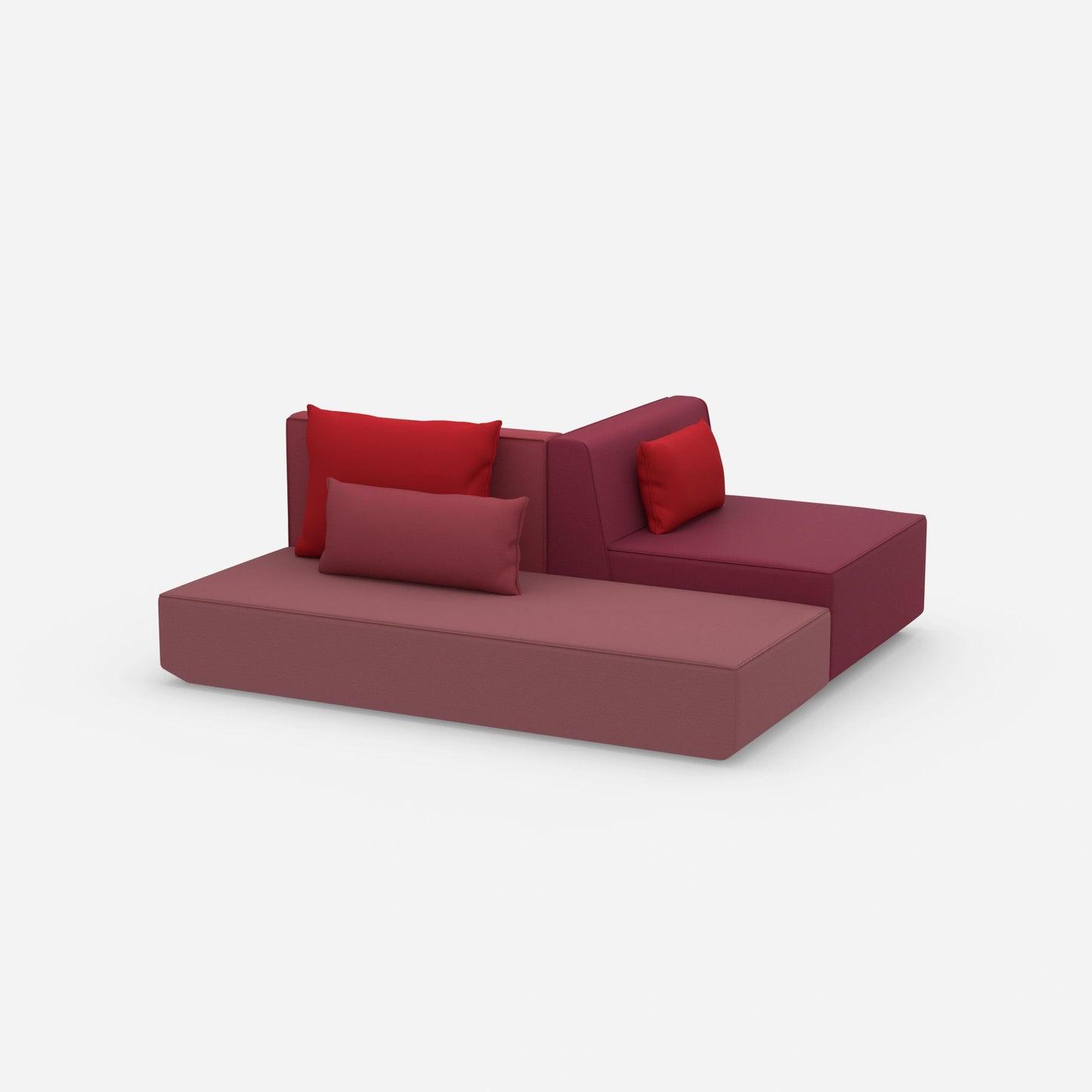 Schlafsofa einfach von der Seite