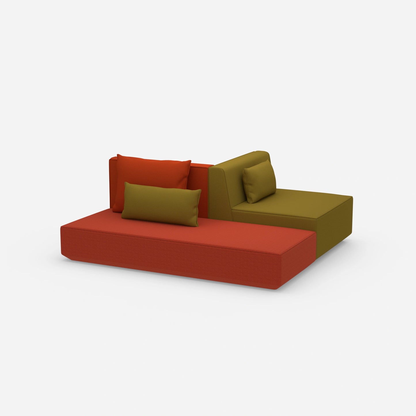 Schlafsofa einfach von der Seite