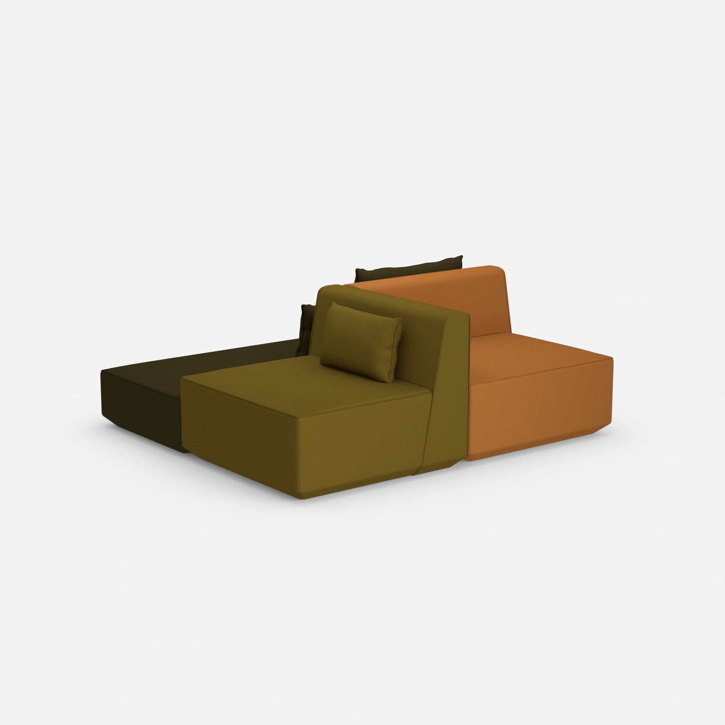 Schlafsofa einfach von hinten