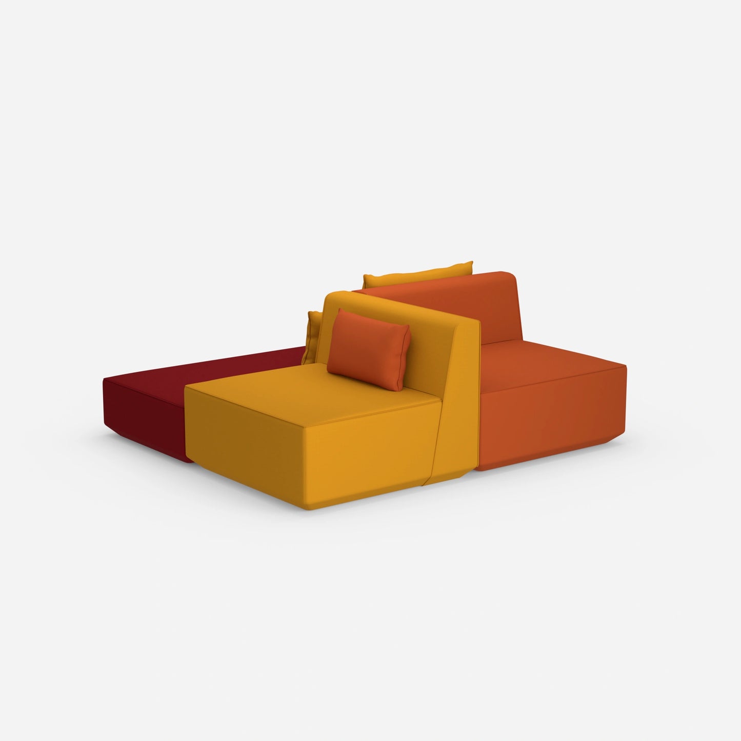 Schlafsofa einfach von hinten