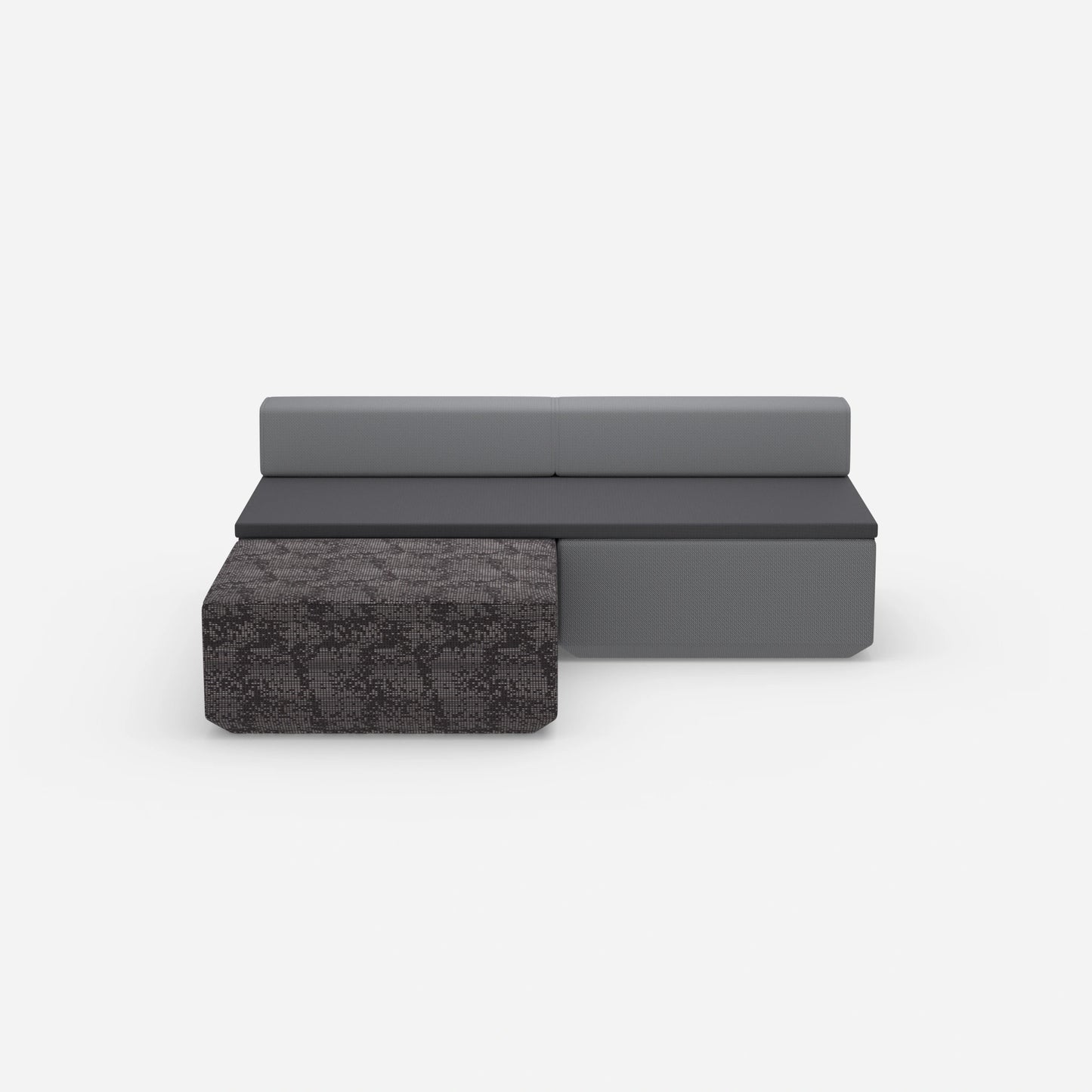 Schlafsofa für eine Person von vorne