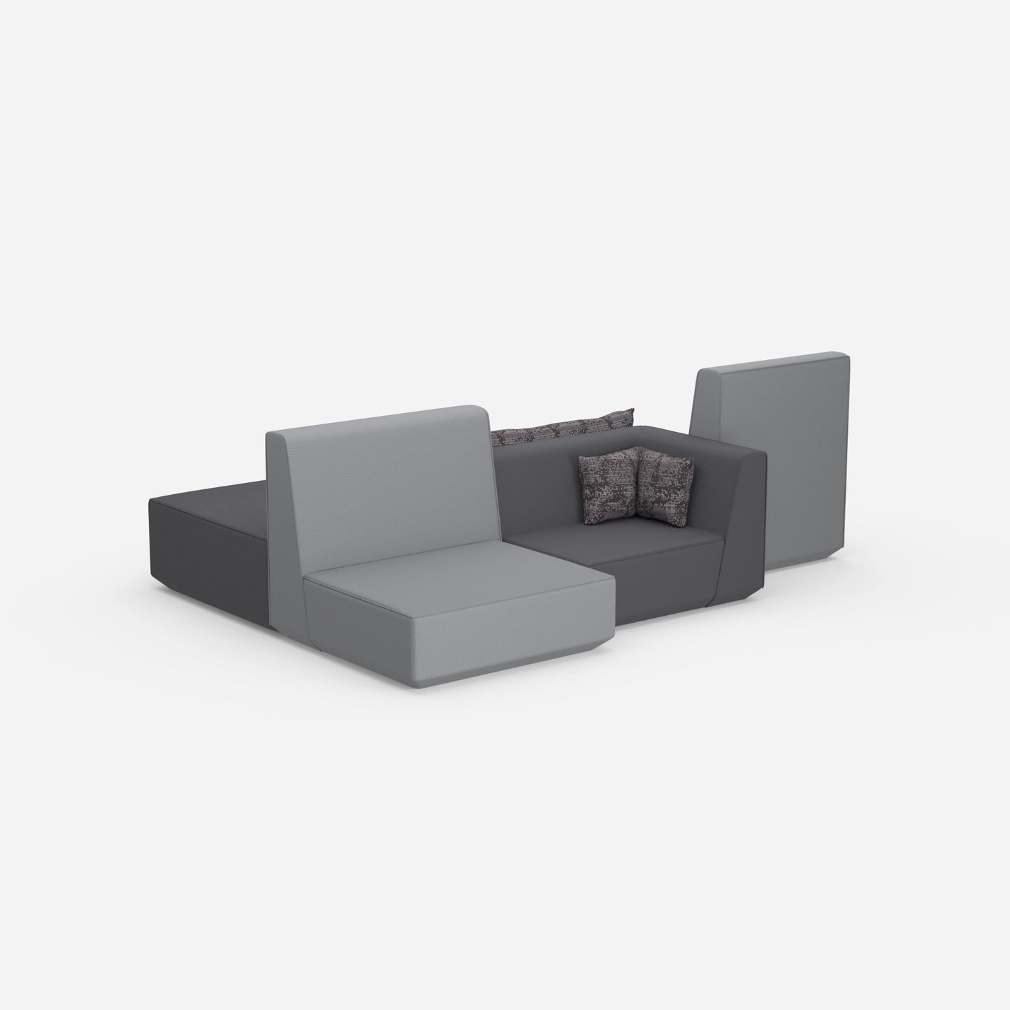 Schlafsofa kleiner Raum von hinten