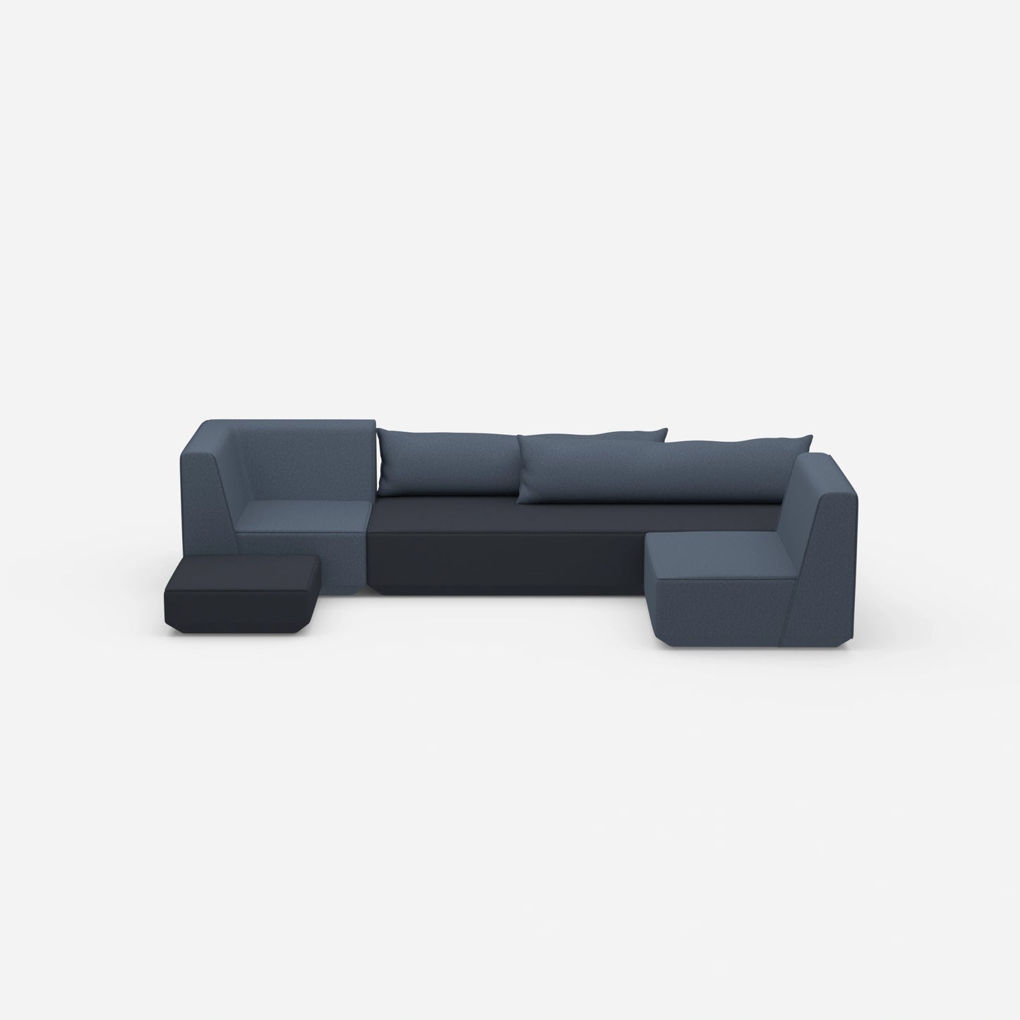 Schlafsofa kompakt von vorne