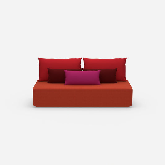 Schlafsofa Längsschläfer von vorne