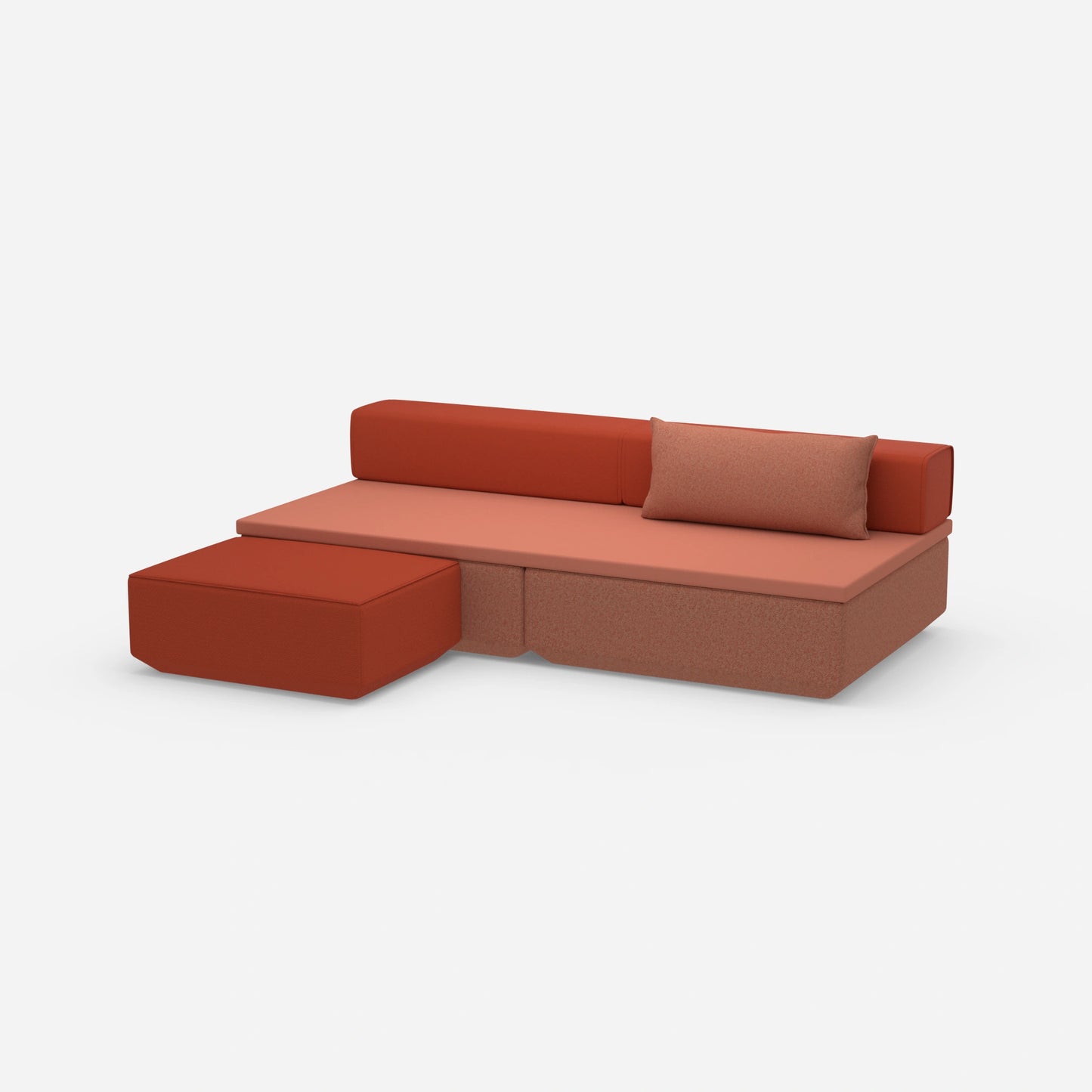 Schlafsofa Mini von der Seite