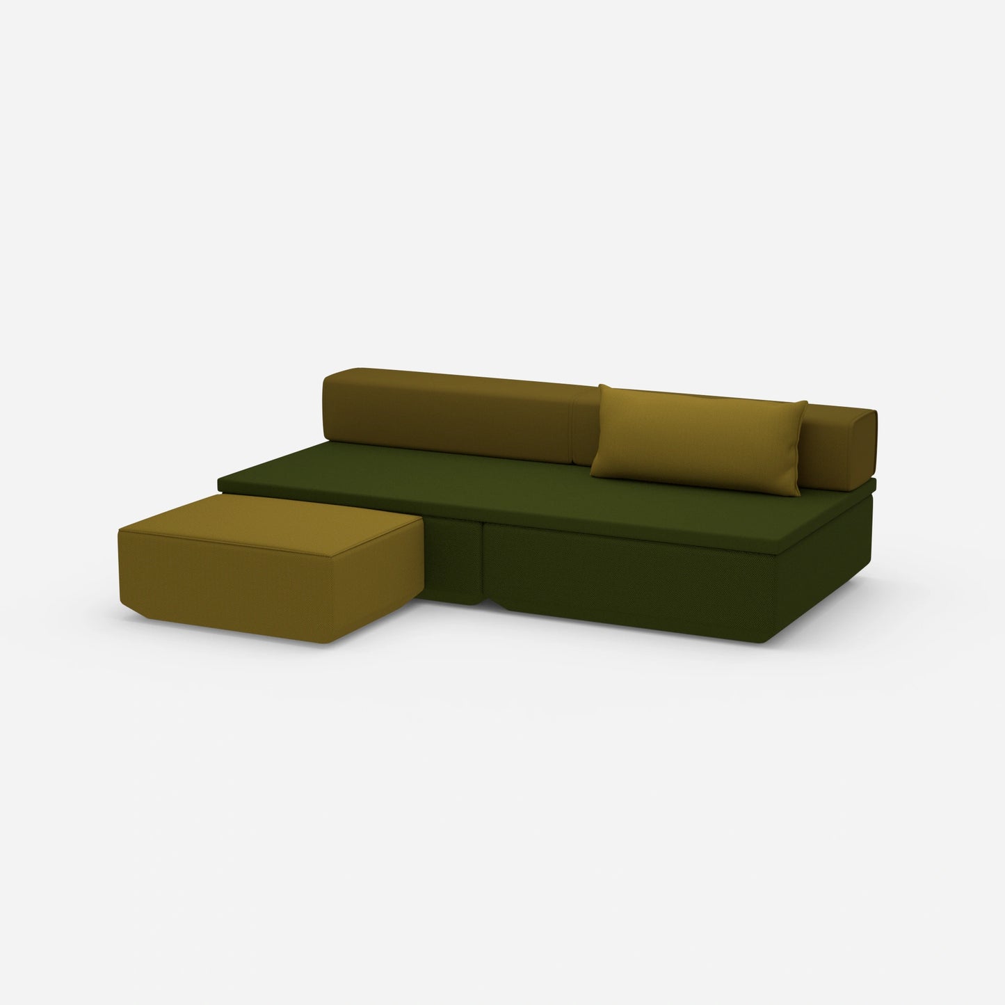 Schlafsofa Mini von der Seite