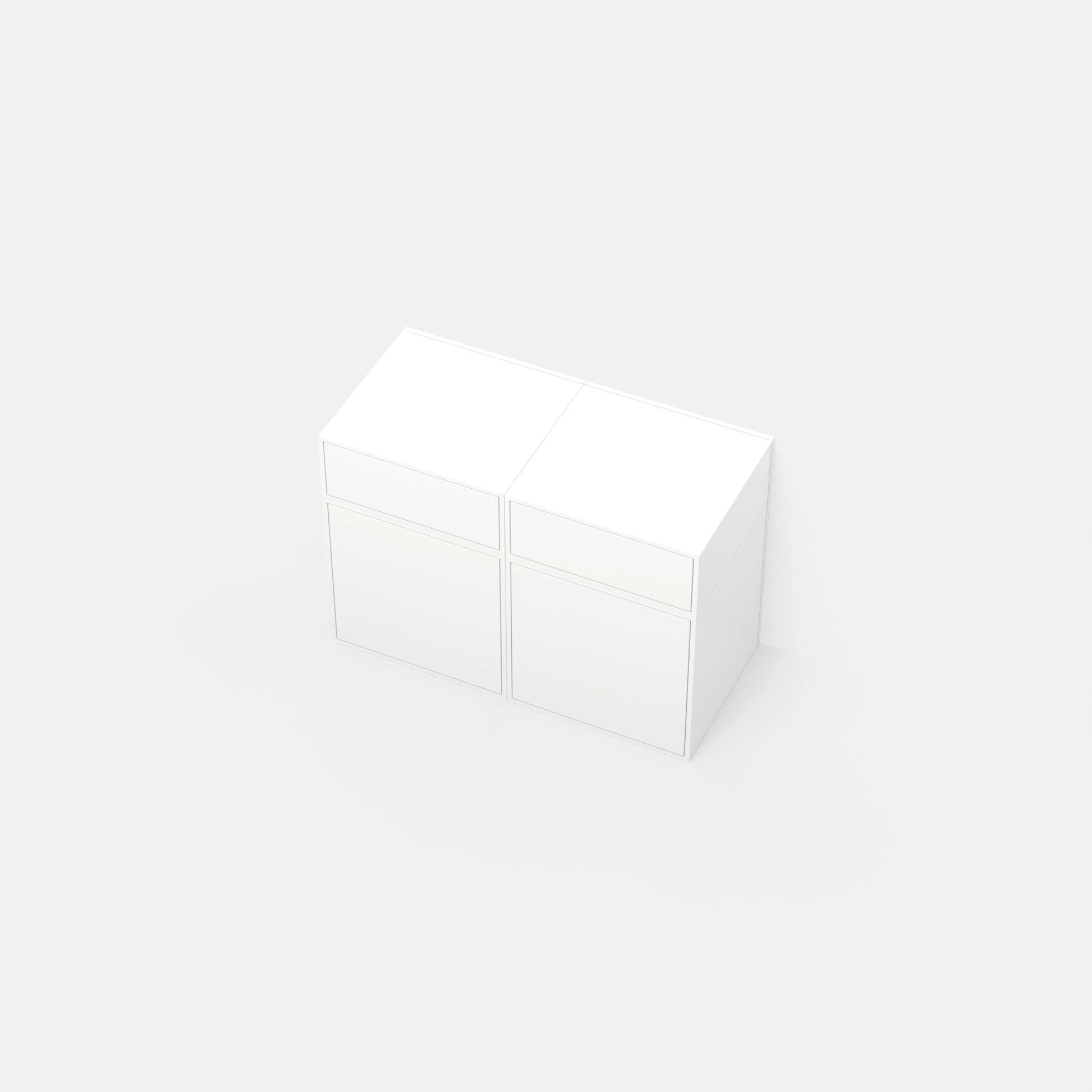 Schubladenregal RK152 von oben