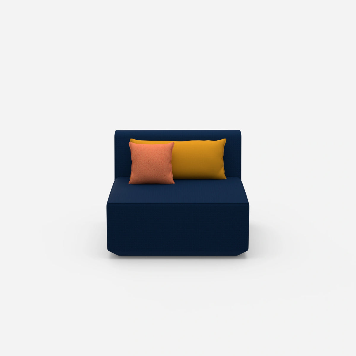 Sessel blau 80 cm breit | hochwertig | erweiterbar