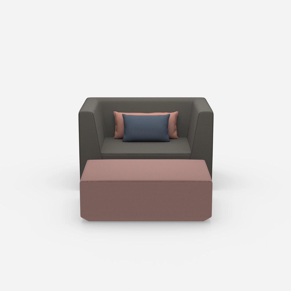 Sessel mit flexibler Fußablage | modern | hochwertig