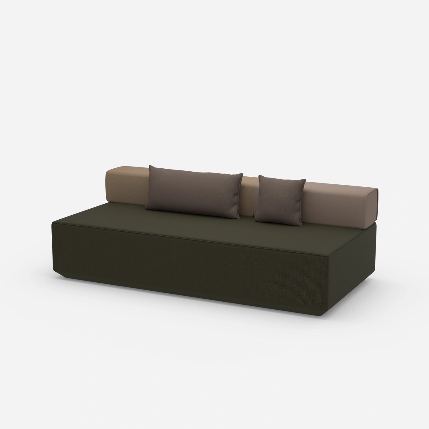 Single Schlafsofa von der Seite