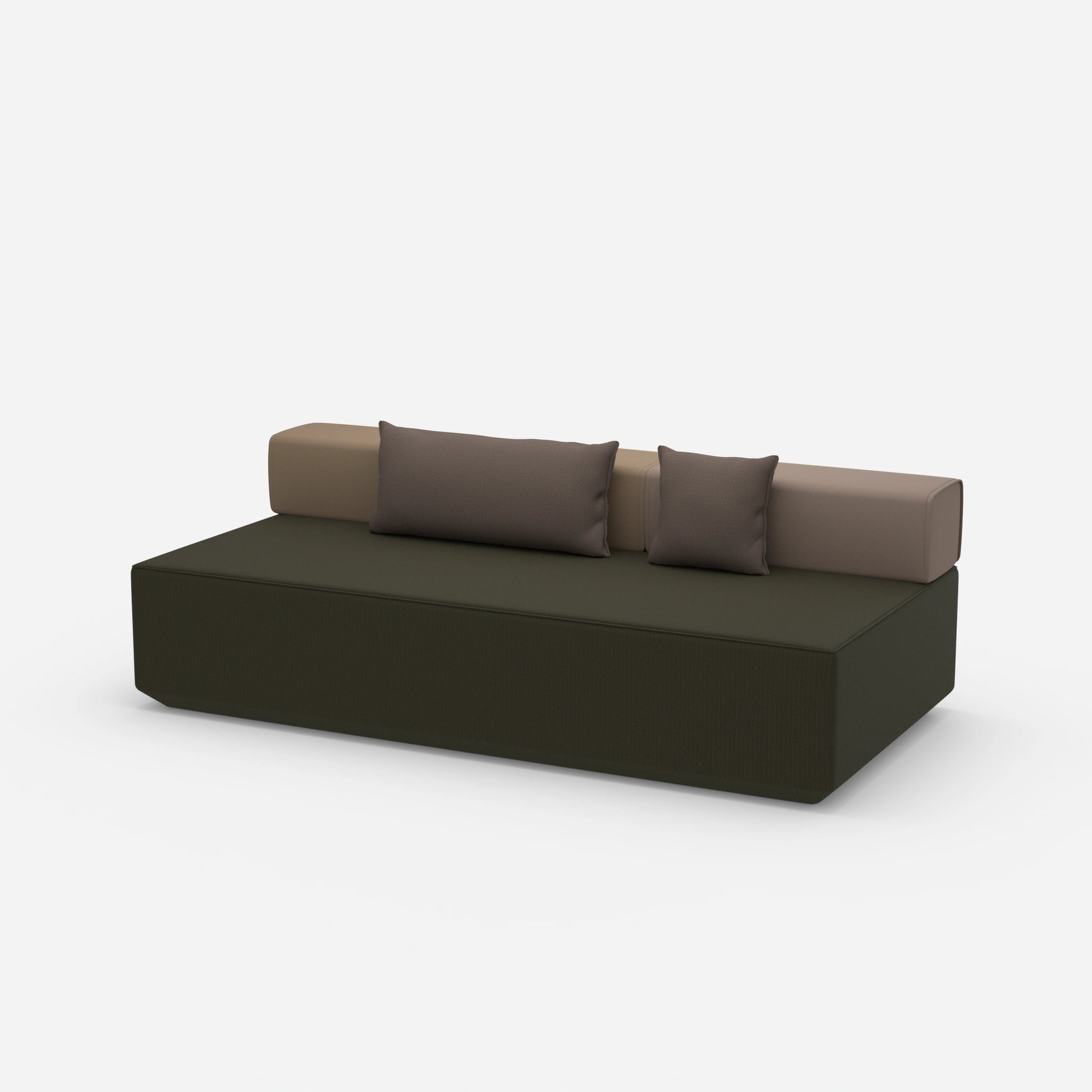 Single Schlafsofa von der Seite