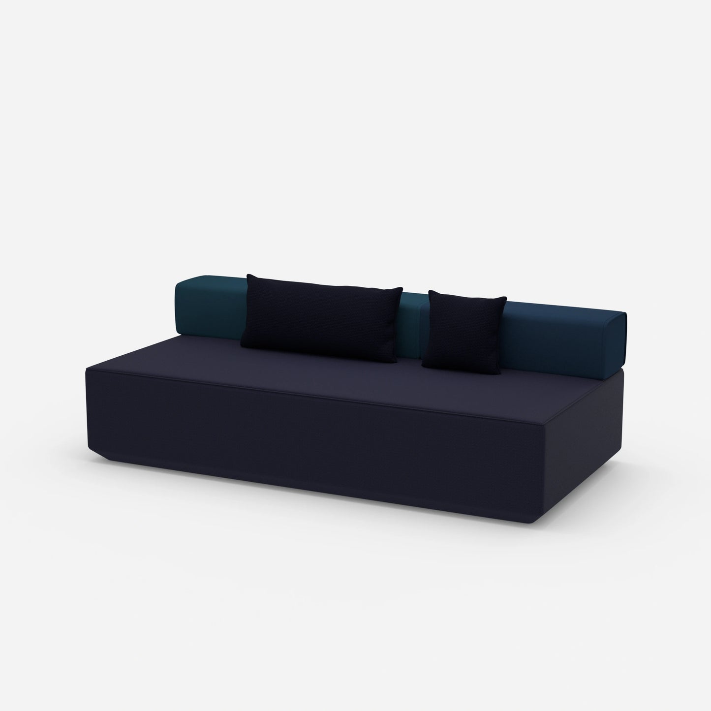 Single Schlafsofa von der Seite