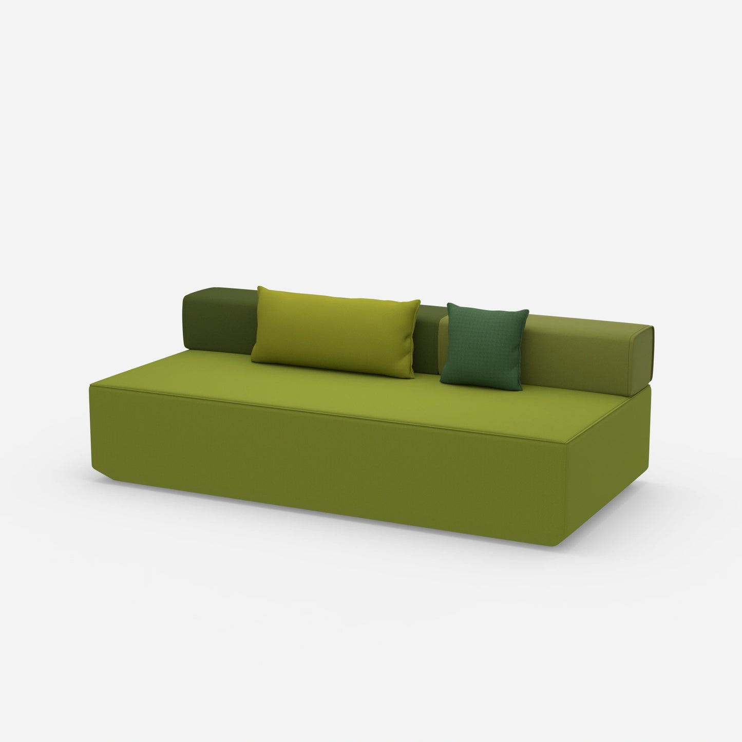 Single Schlafsofa von der Seite