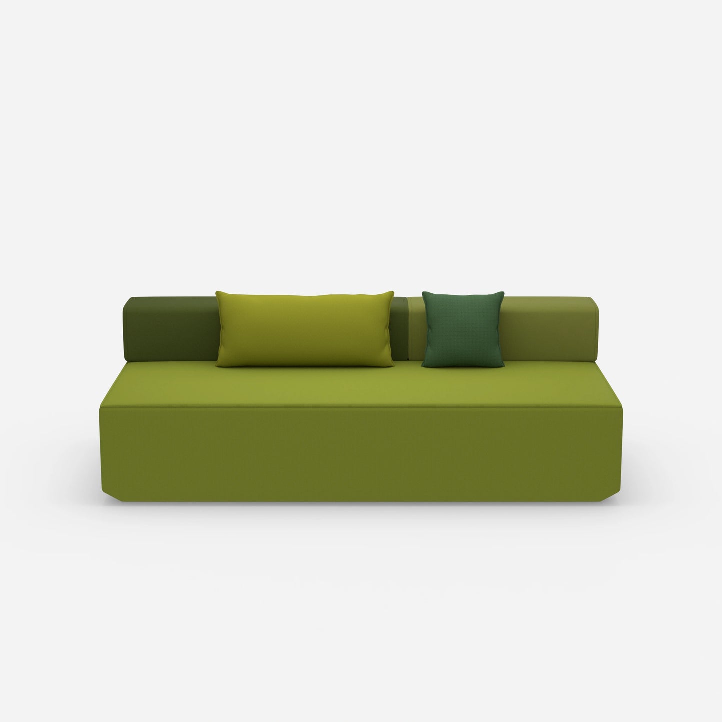 Single Schlafsofa von vorne