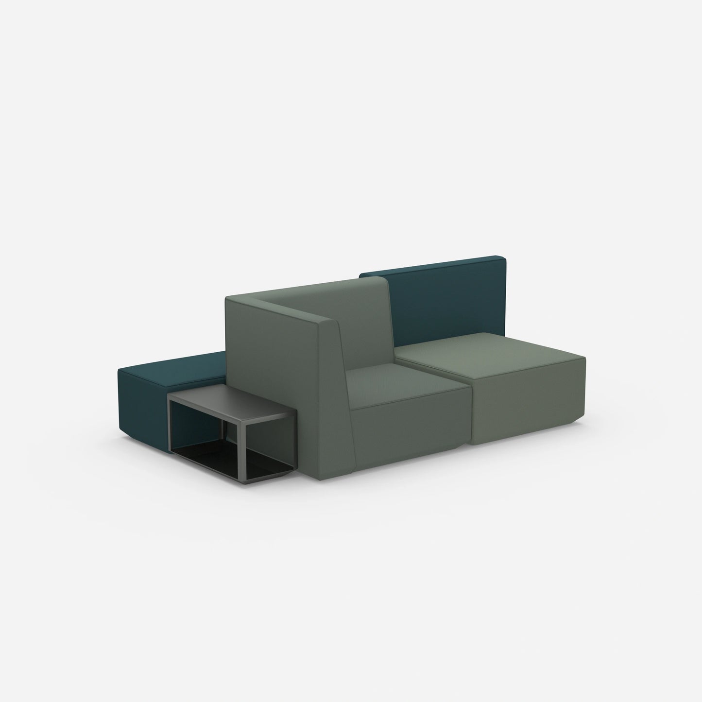 Sitzbank für Wohnzimmer von hinten