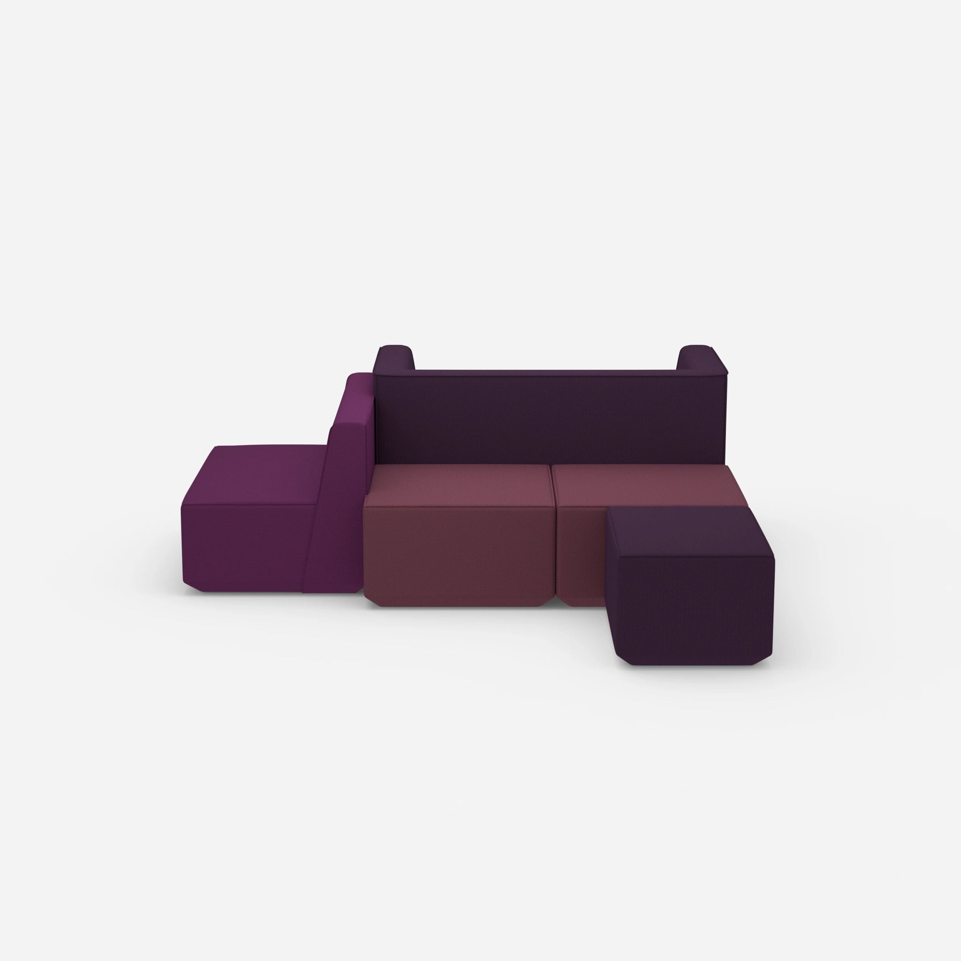 Sitzbank modernes Design von vorne