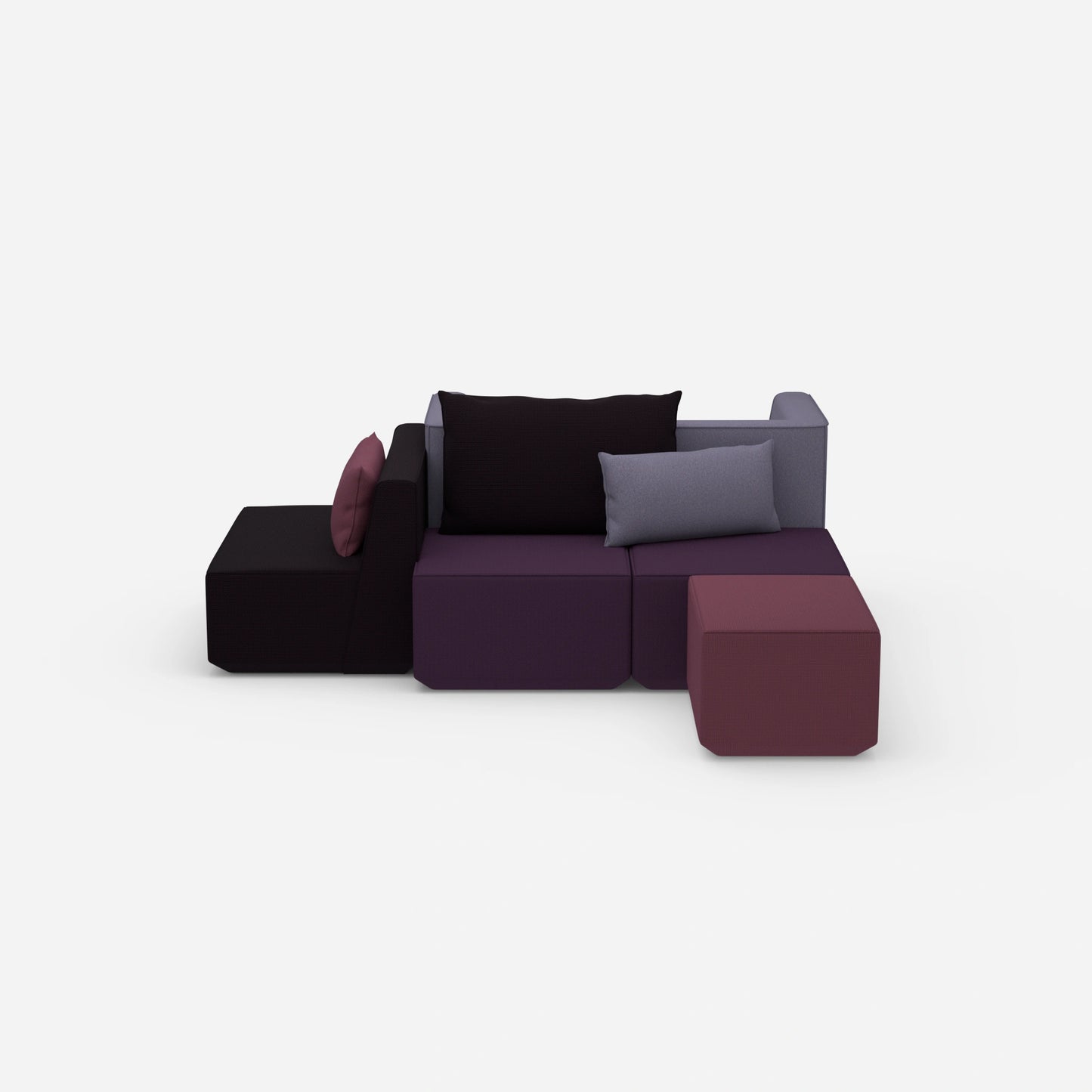 Sitzbank modernes Design von vorne