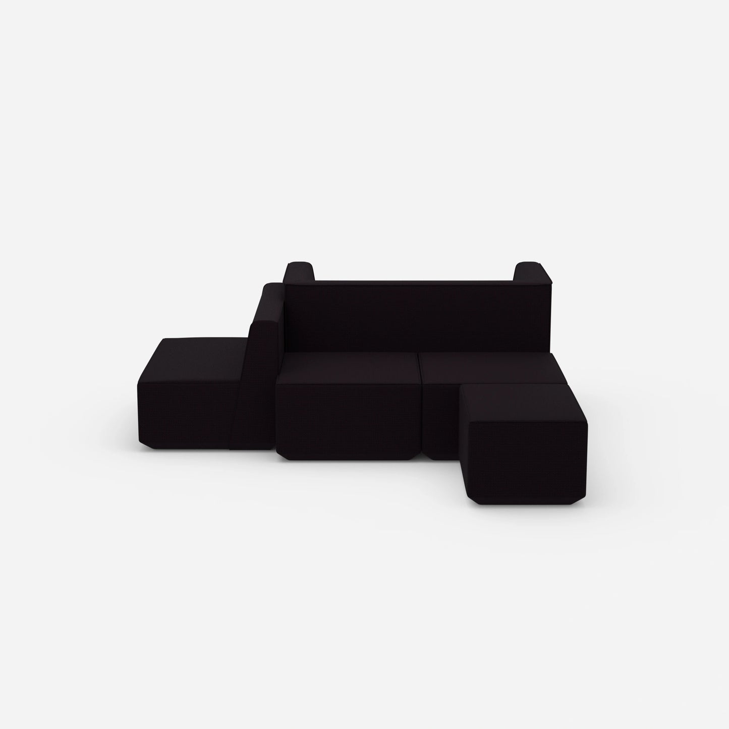 Sitzbank modernes Design von vorne